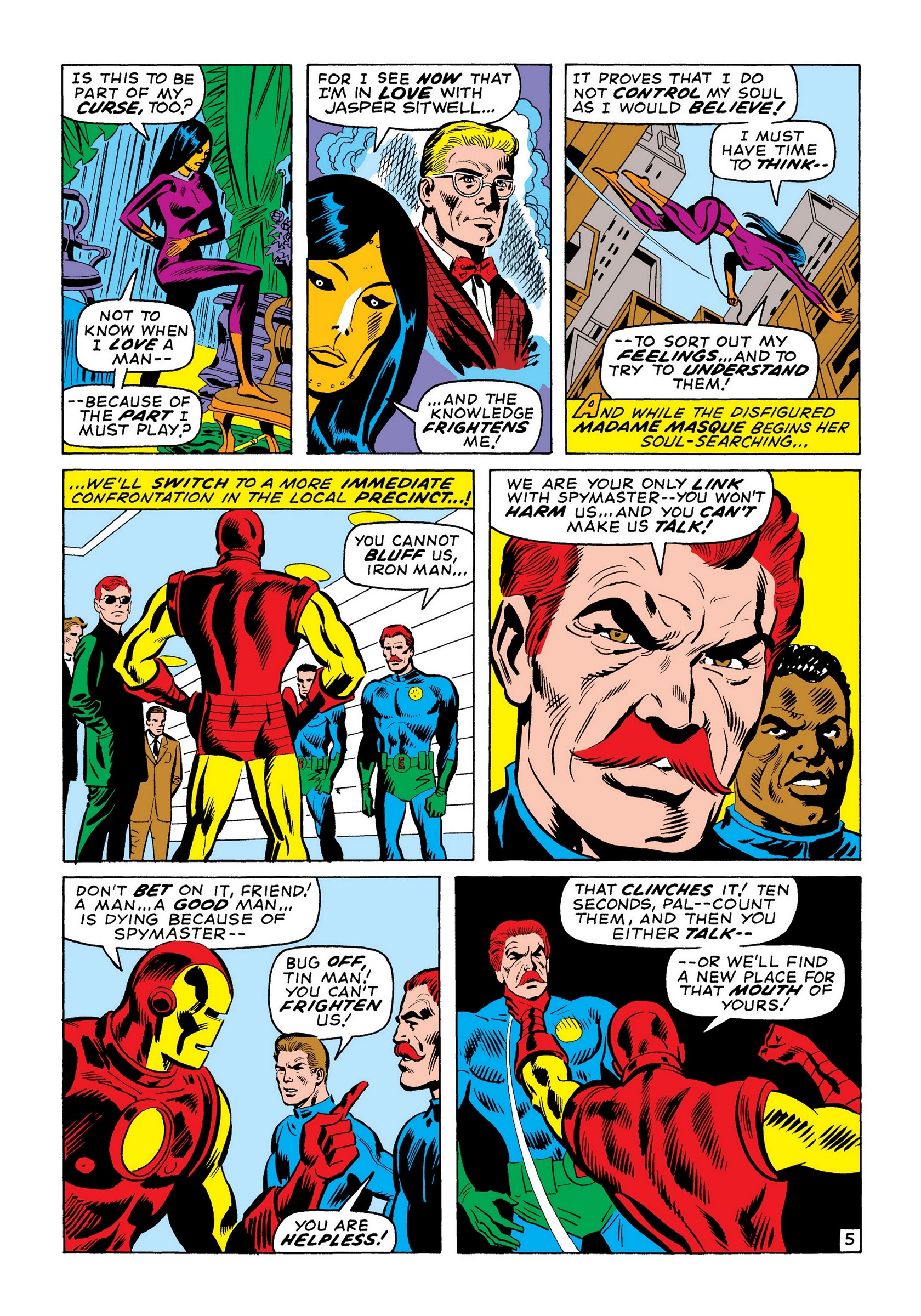 Read online Marvel Masterworks: The Invincible Iron Man comic -  Issue # TPB 7 (Part 2) - 94