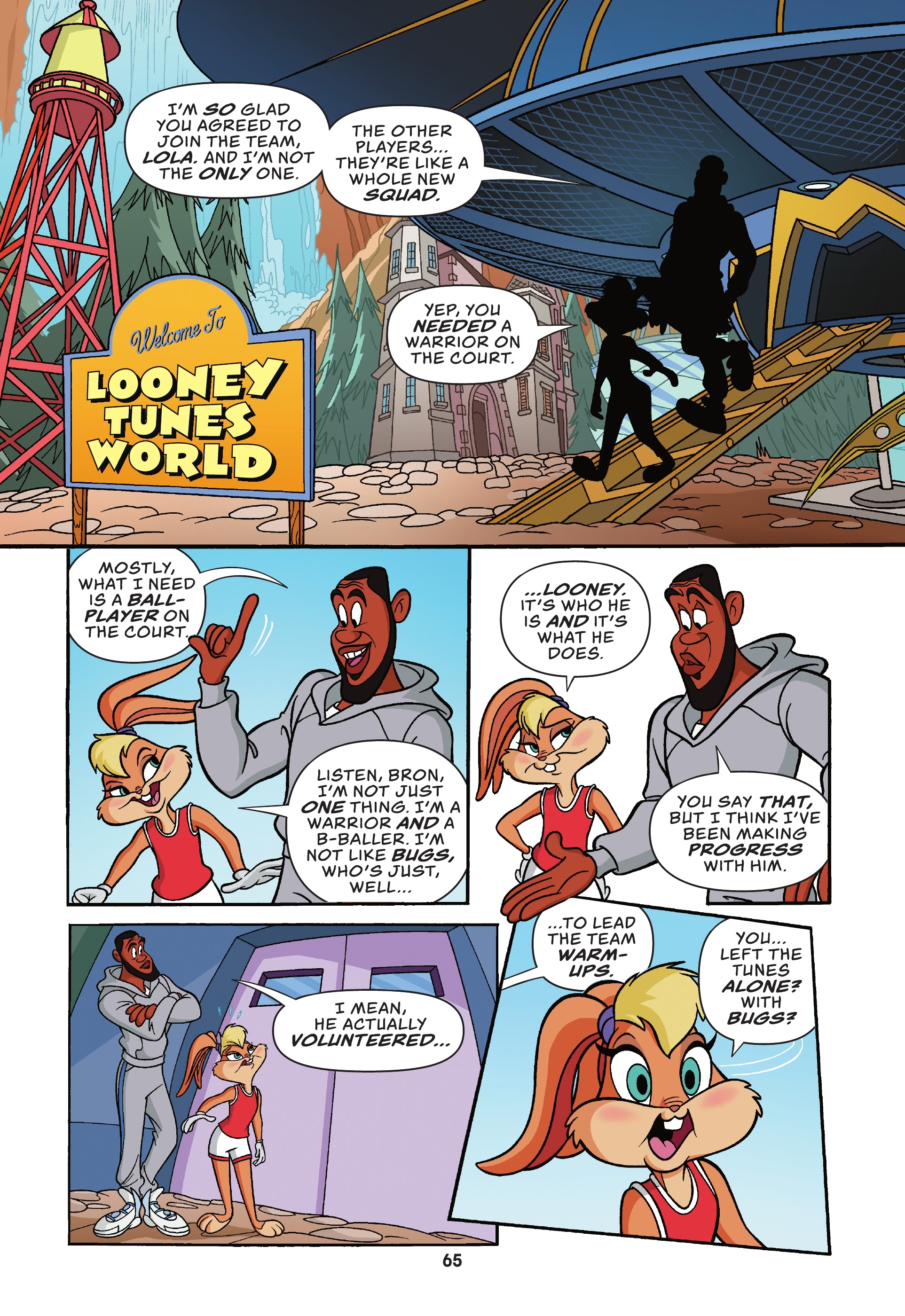 Read online Space Jam: A New Legacy comic -  Issue # TPB - 60