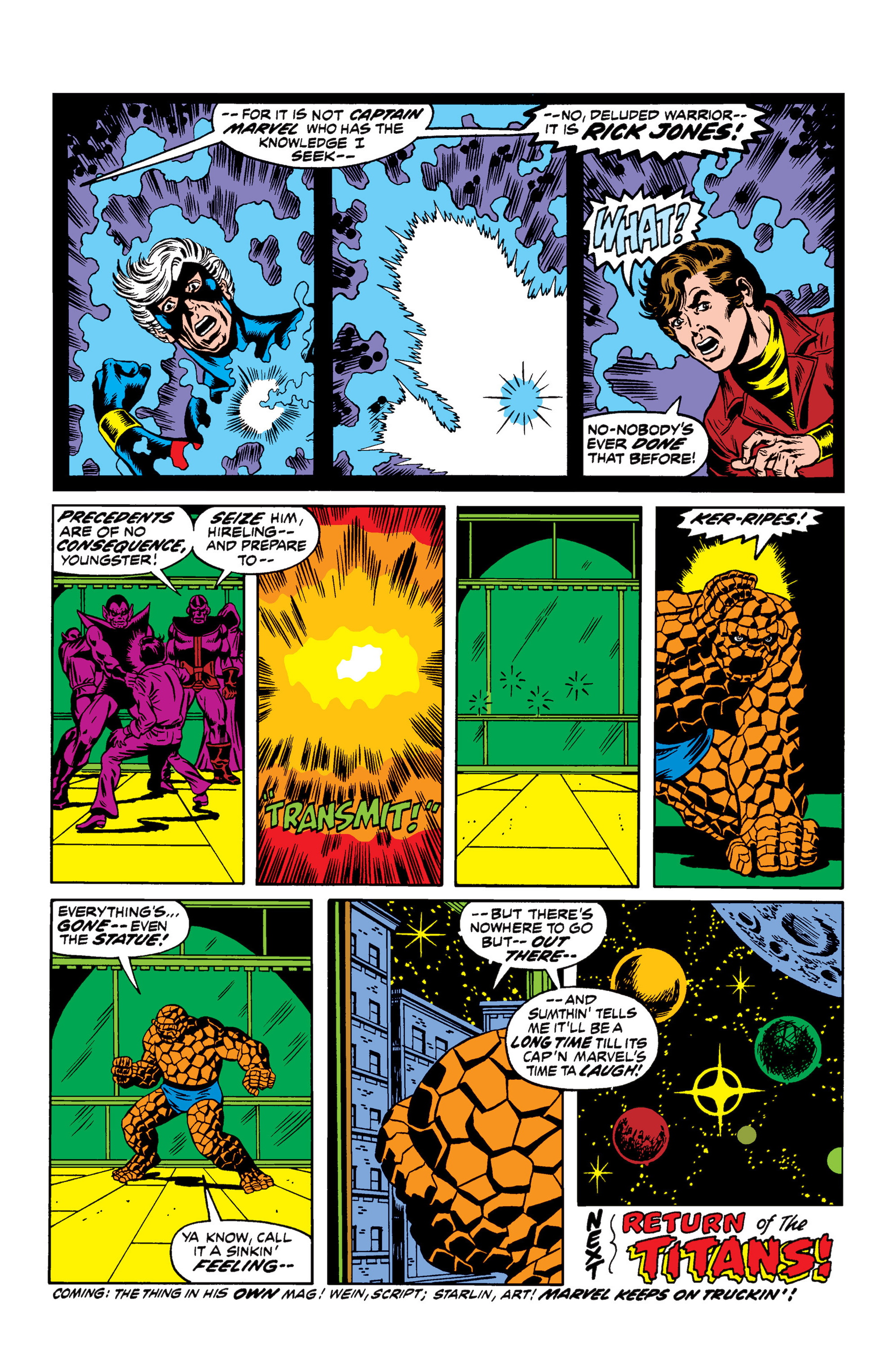 Read online Captain Marvel by Jim Starlin comic -  Issue # TPB (Part 1) - 69