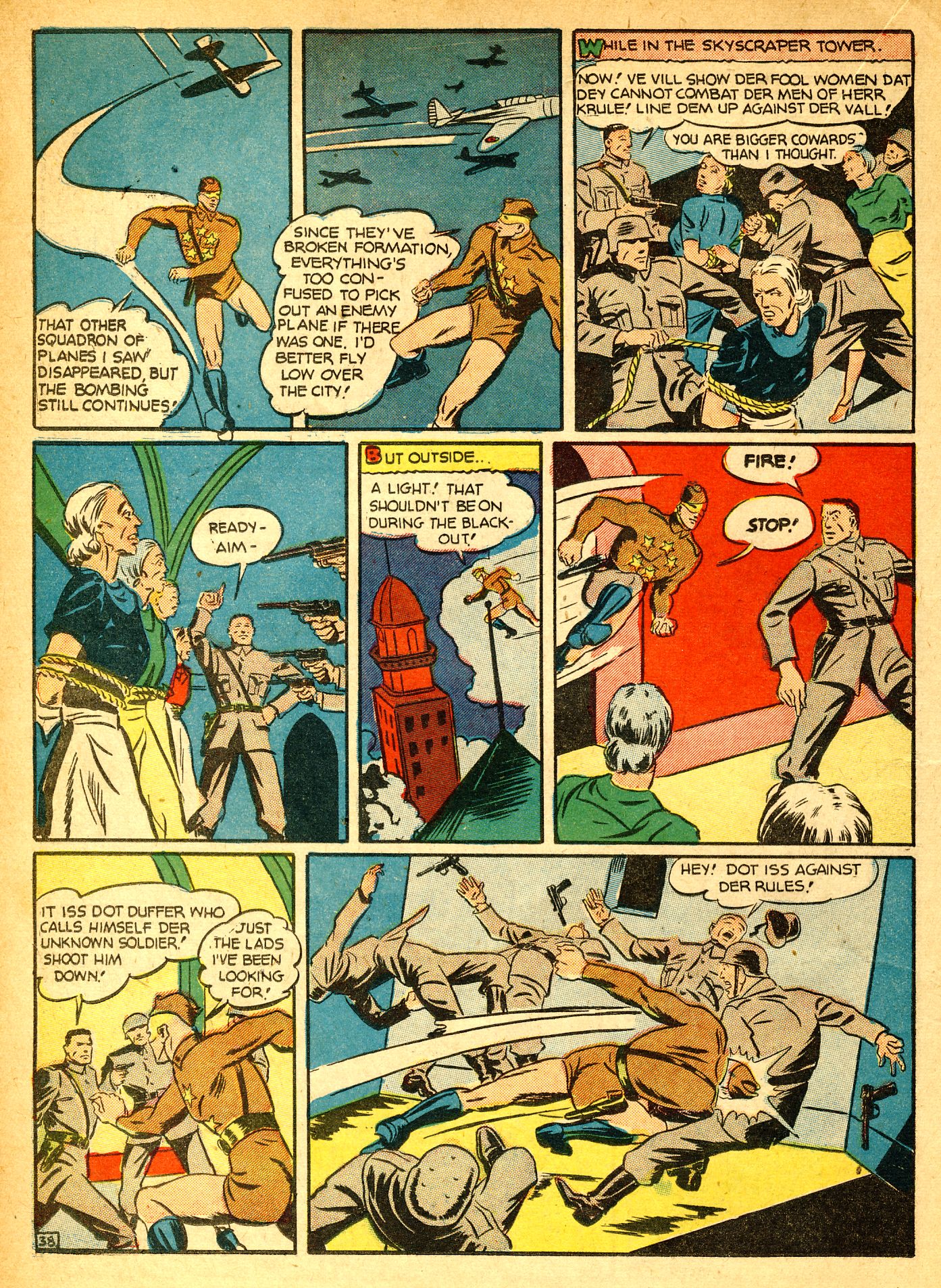 Read online Our Flag Comics comic -  Issue #2 - 39