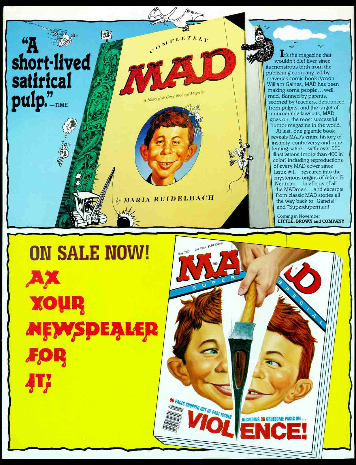 Read online MAD comic -  Issue #307 - 2