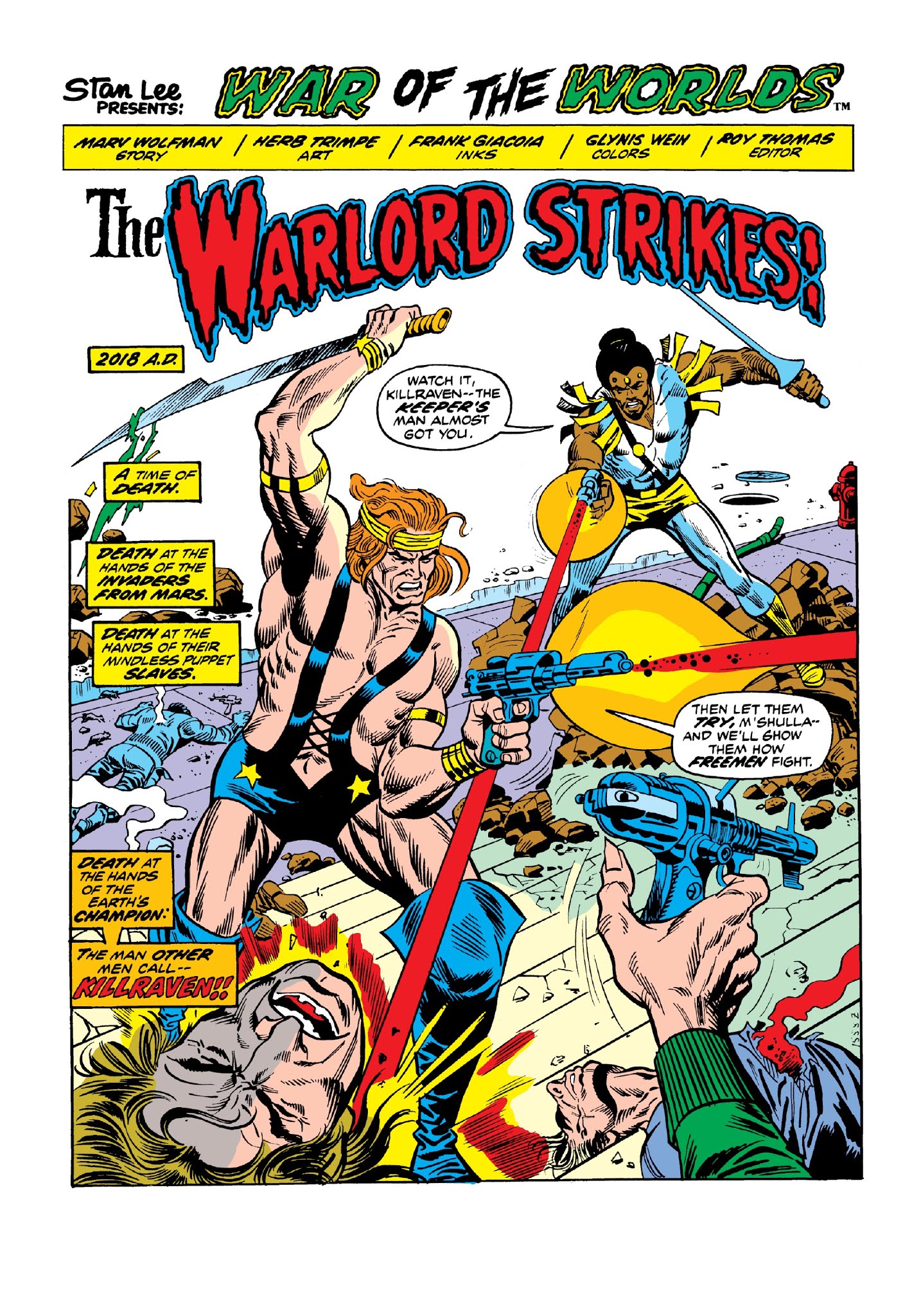Read online Marvel Masterworks: Killraven comic -  Issue # TPB 1 (Part 1) - 55