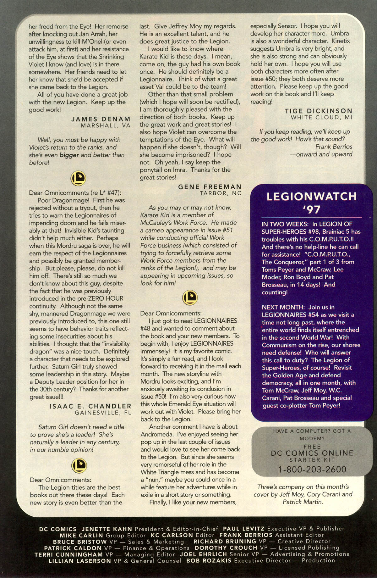 Read online Legionnaires comic -  Issue #53 - 25