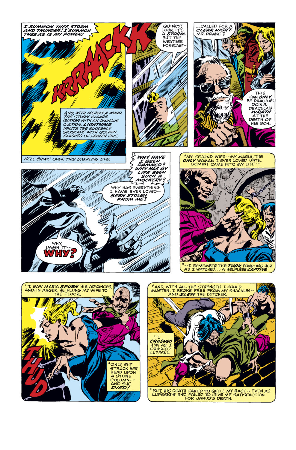 Read online Tomb of Dracula (1972) comic -  Issue #60 - 11