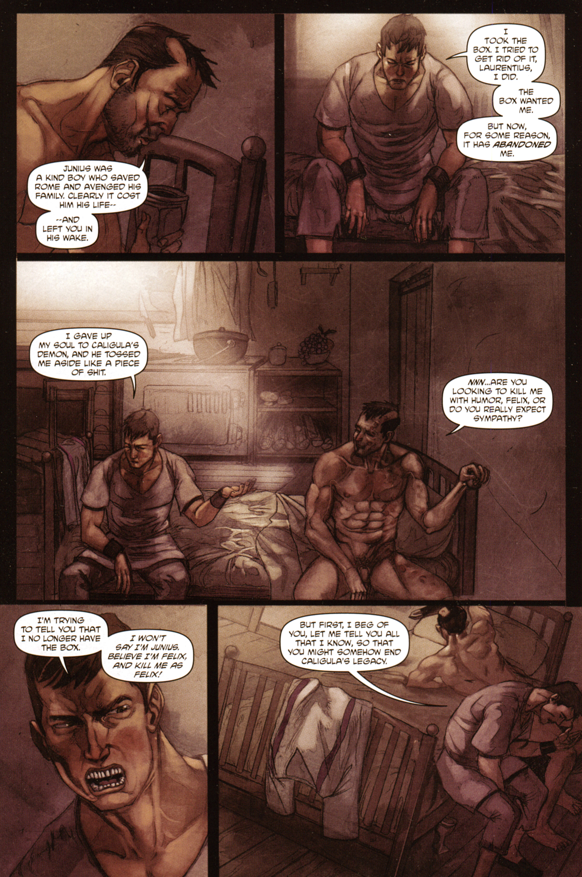 Read online Caligula: Heart of Rome comic -  Issue #5 - 4