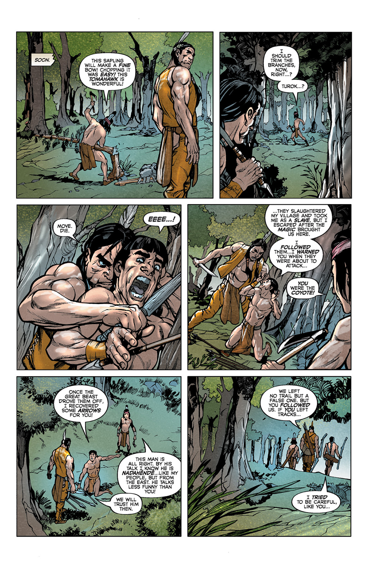 Read online Turok, Son of Stone (2010) comic -  Issue #1 - 16