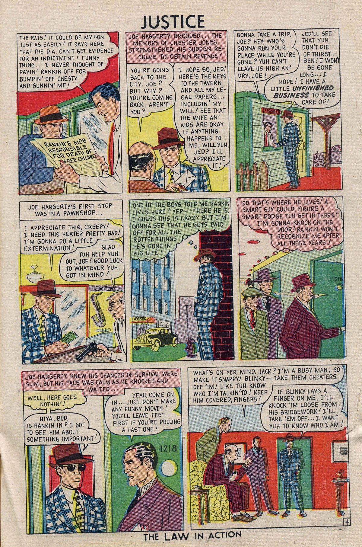 Read online Justice Comics (1948) comic -  Issue #12 - 15