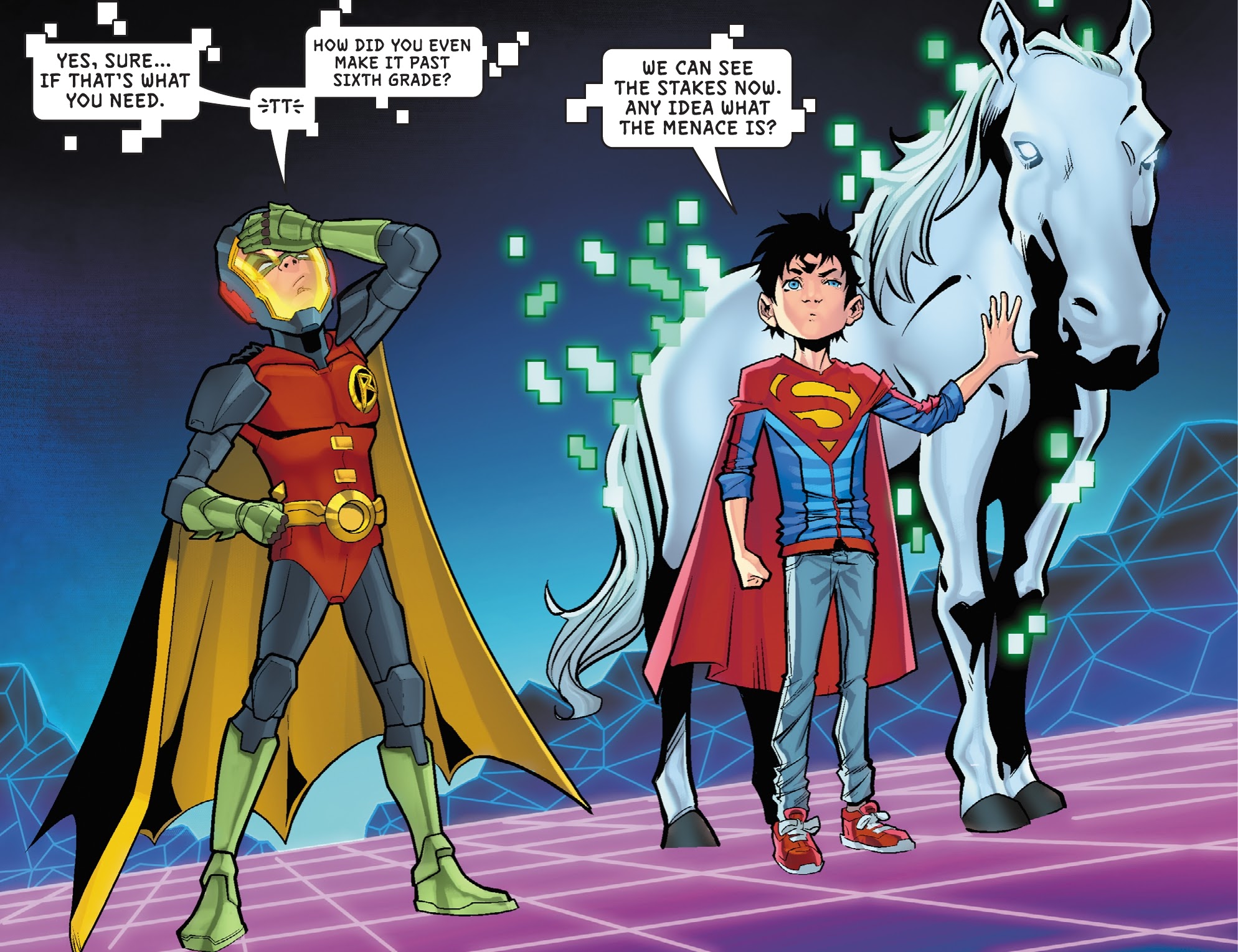 Read online Challenge of the Super Sons comic -  Issue #8 - 11