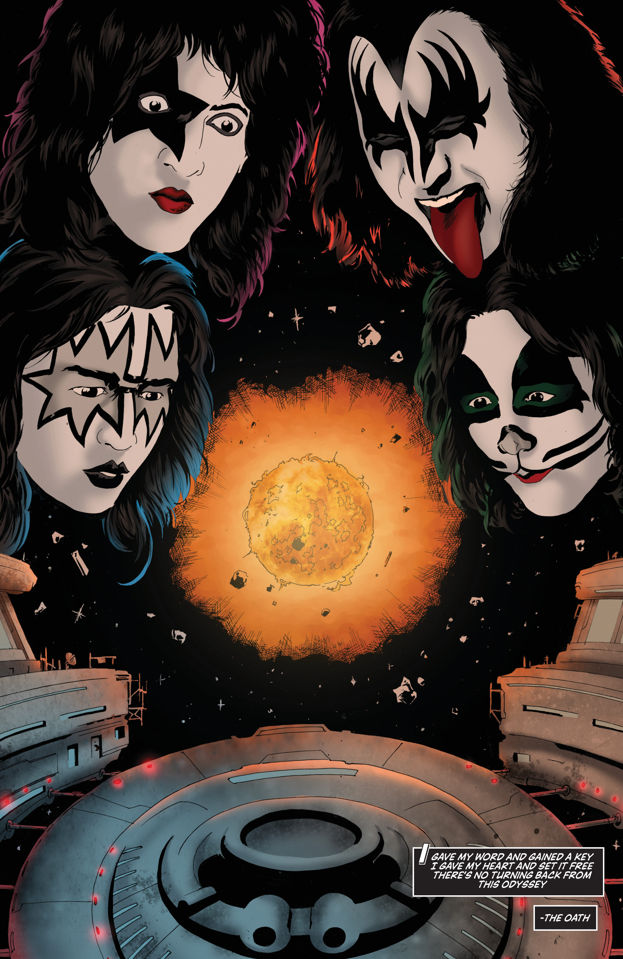 Read online KISS comic -  Issue #6 - 5