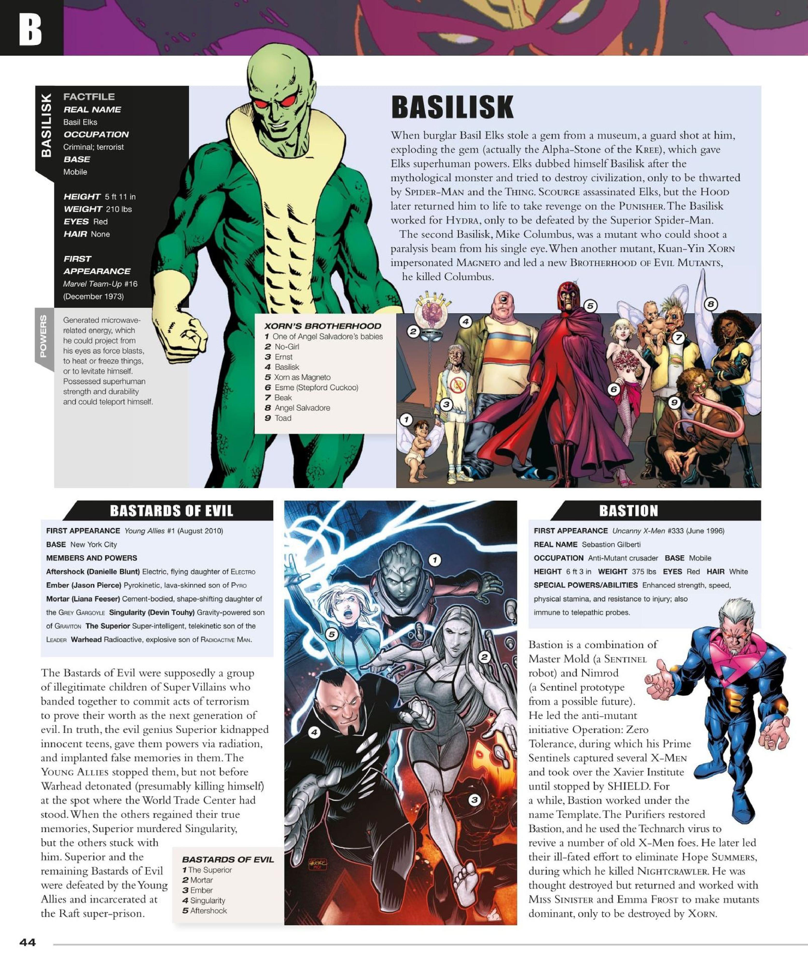 Read online Marvel Encyclopedia, New Edition comic -  Issue # TPB (Part 1) - 46