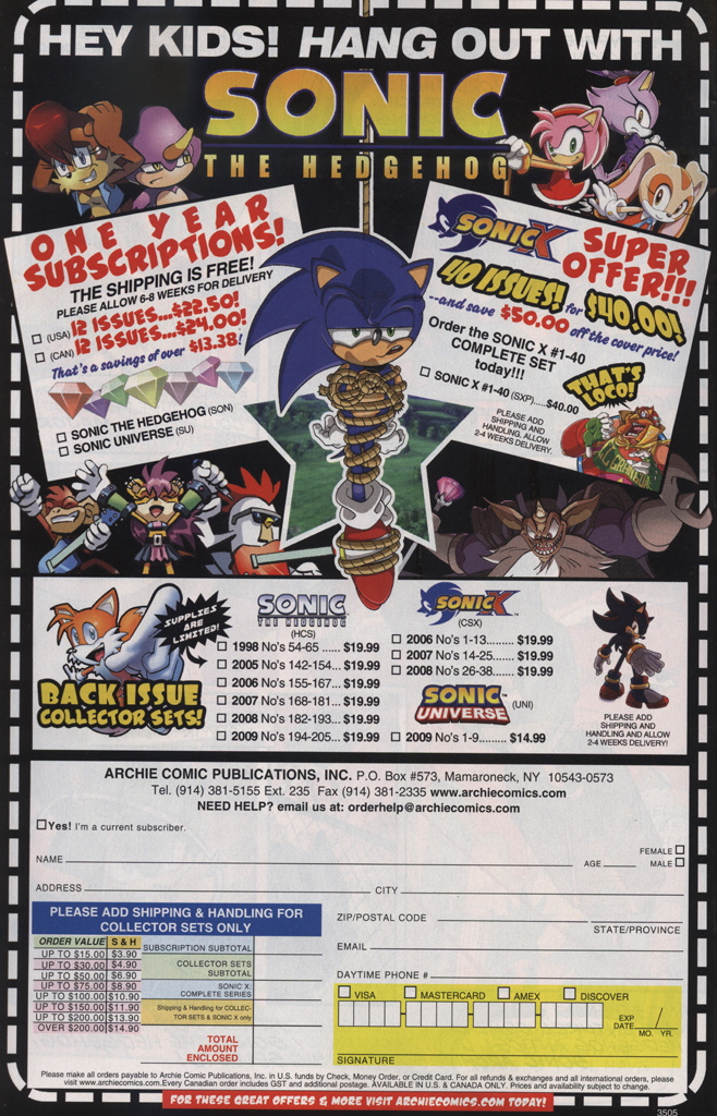 Read online Sonic Universe comic -  Issue #28 - 32