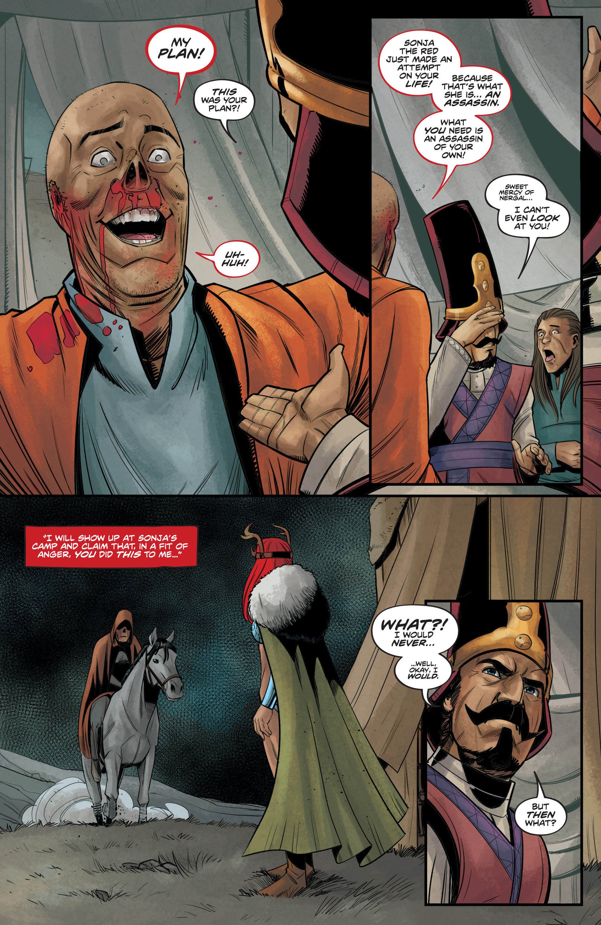 Read online Red Sonja (2019) comic -  Issue #7 - 27