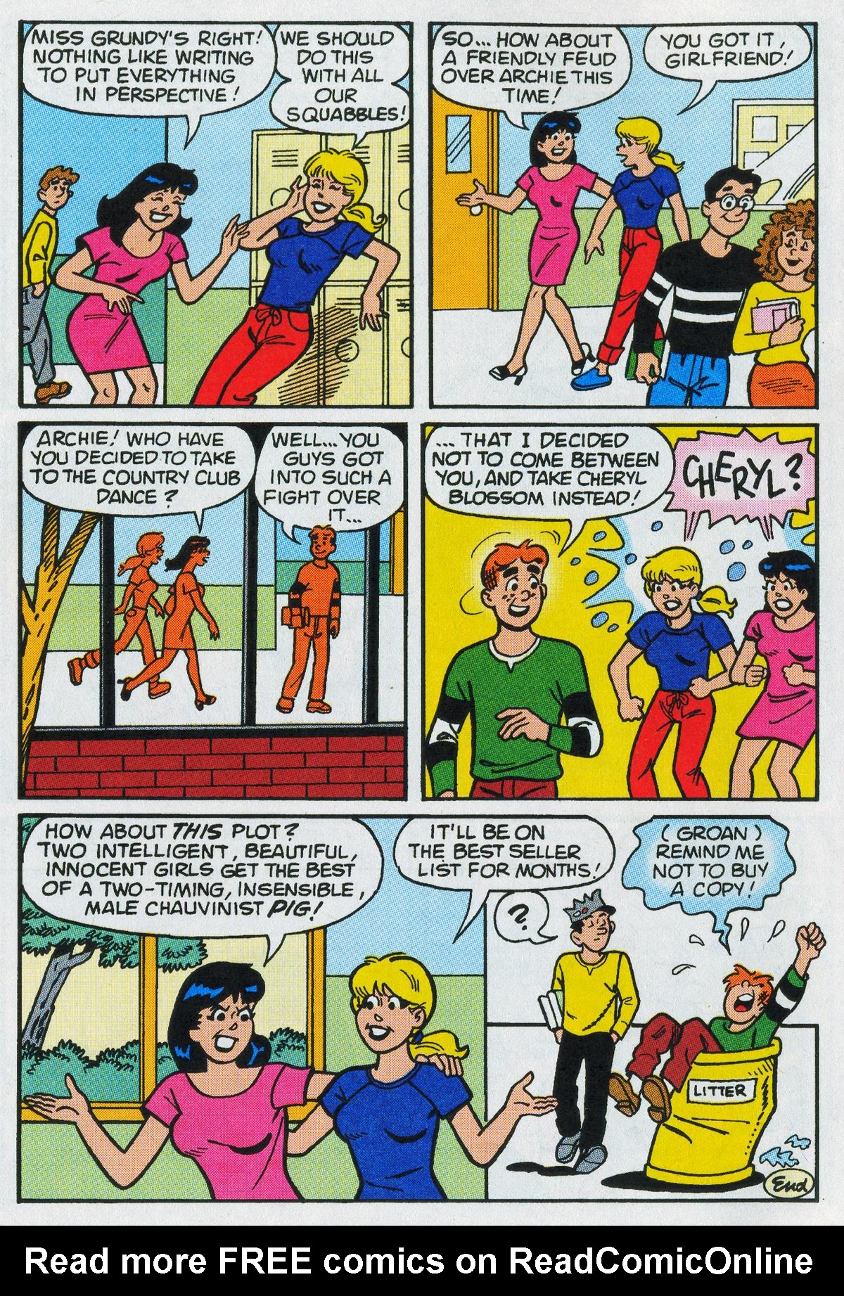 Read online Betty and Veronica Digest Magazine comic -  Issue #157 - 59