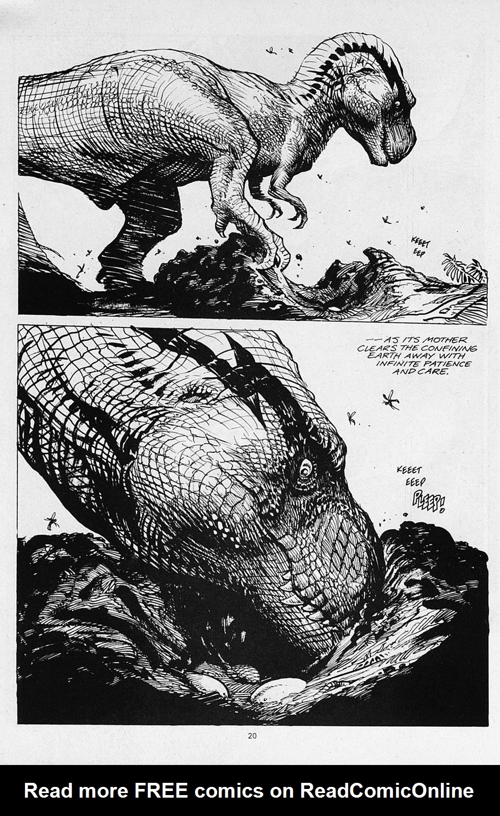 Read online S.R. Bissette's Tyrant comic -  Issue #3 - 22