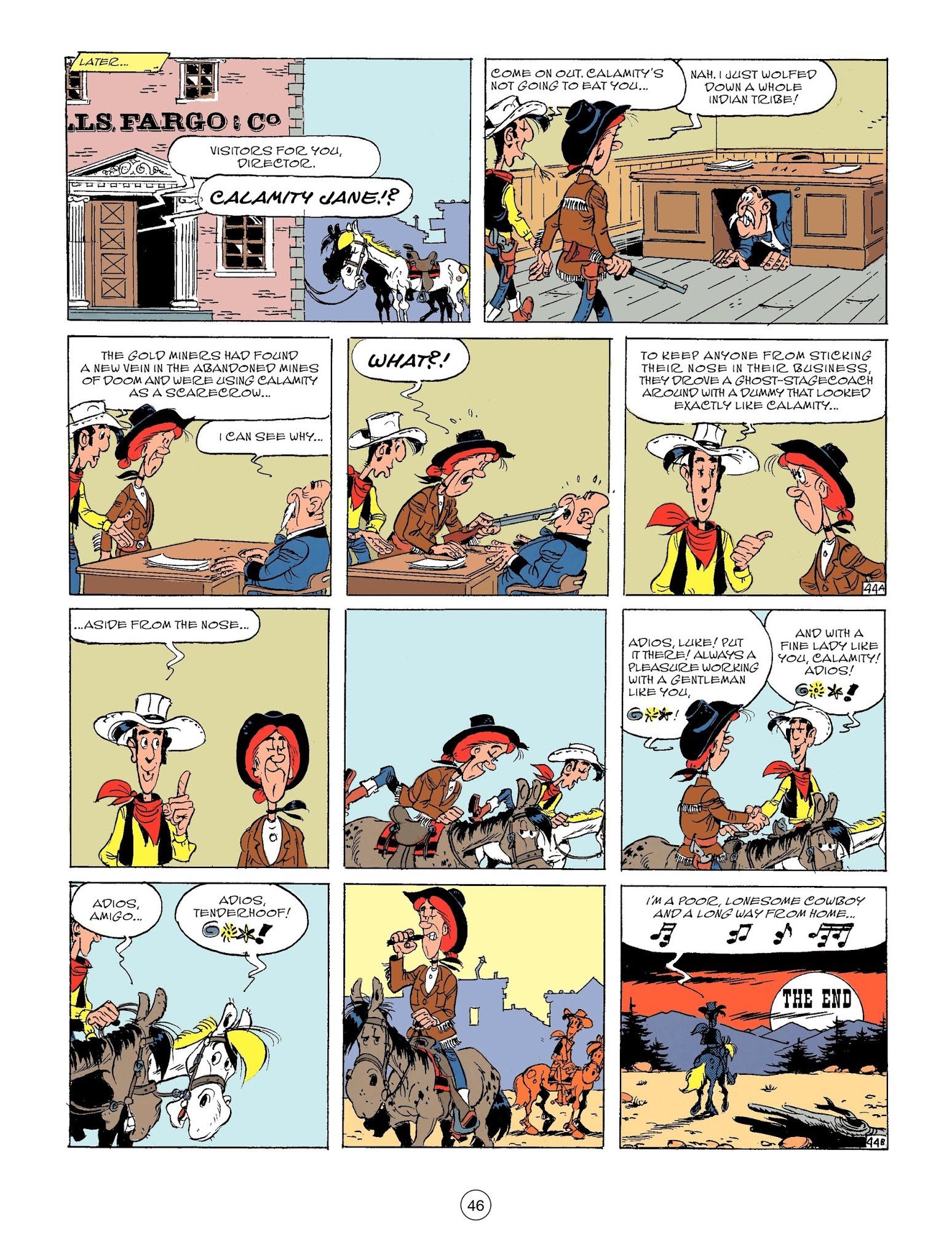 Read online A Lucky Luke Adventure comic -  Issue #65 - 48