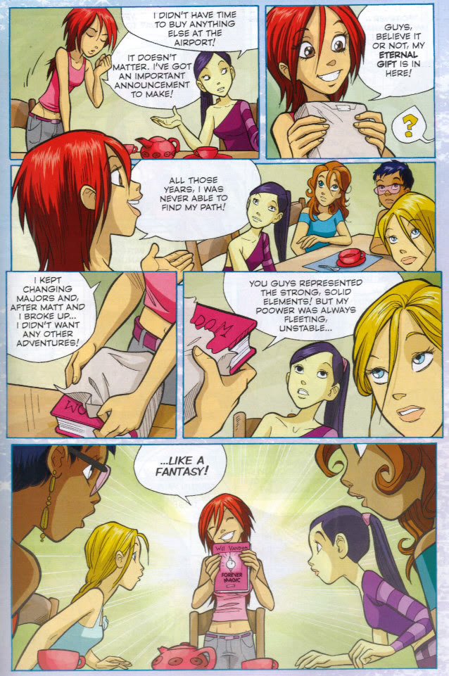 Read online W.i.t.c.h. comic -  Issue #50 - 51