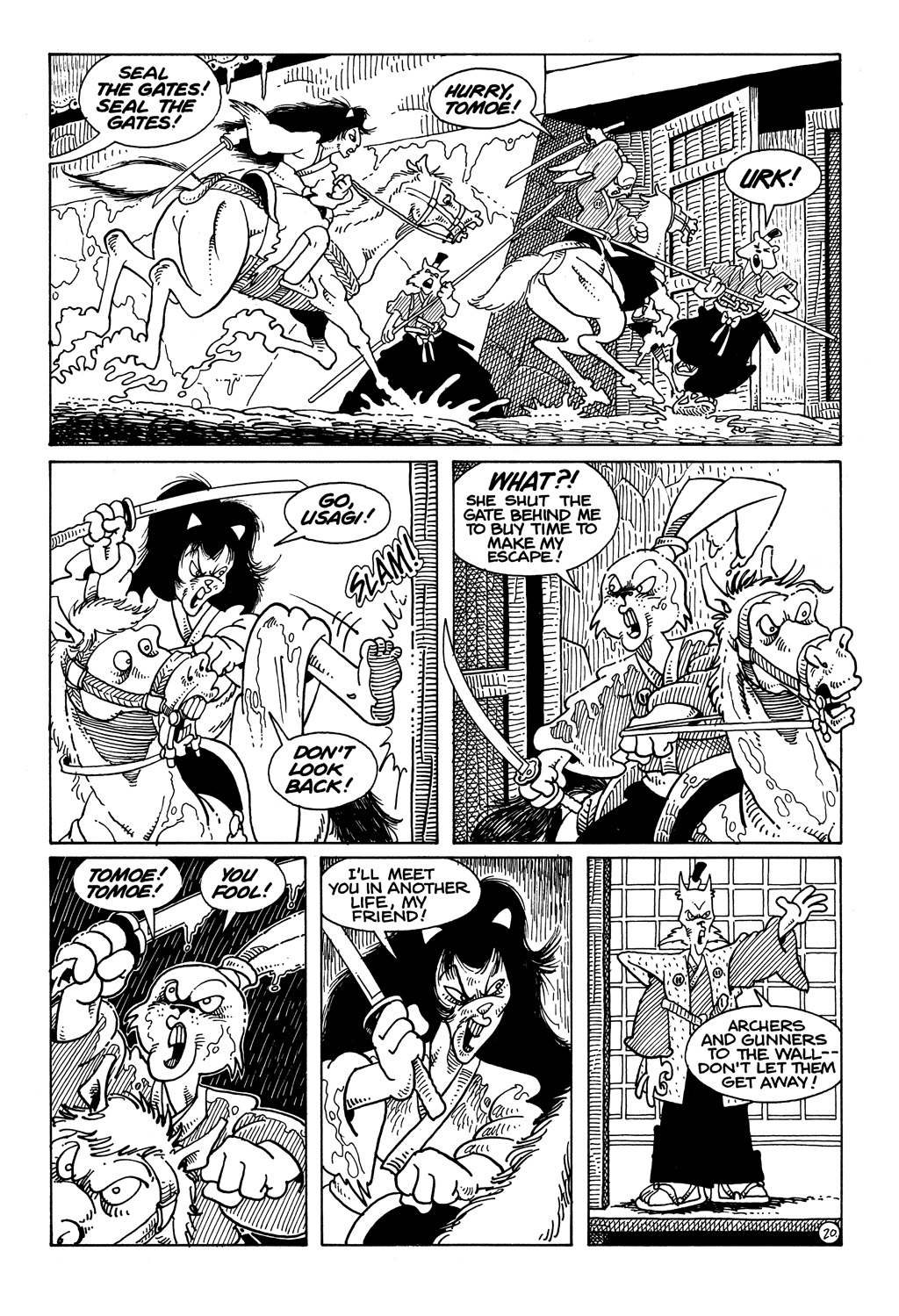 Read online Usagi Yojimbo (1987) comic -  Issue #15 - 22