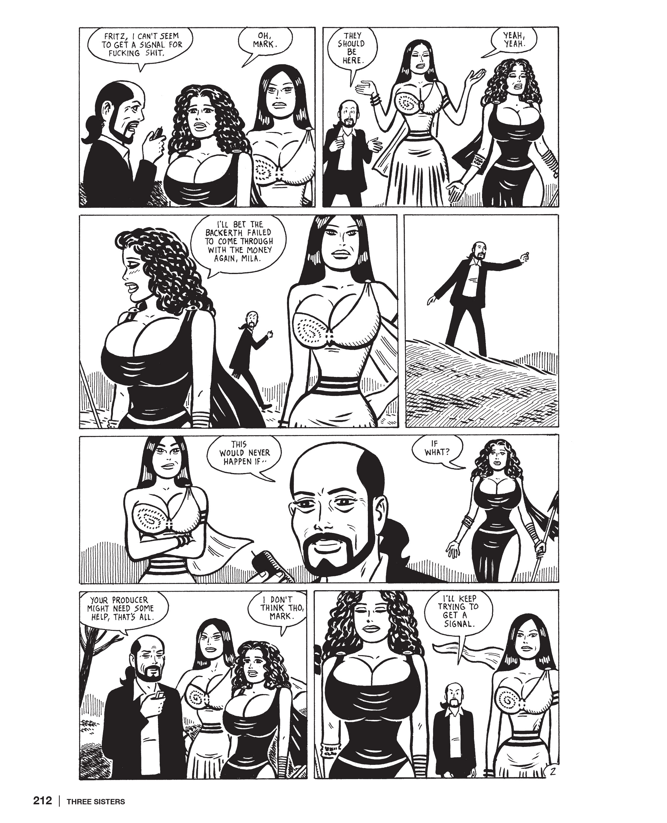 Read online Three Sisters: The Love and Rockets Library comic -  Issue # TPB (Part 3) - 12