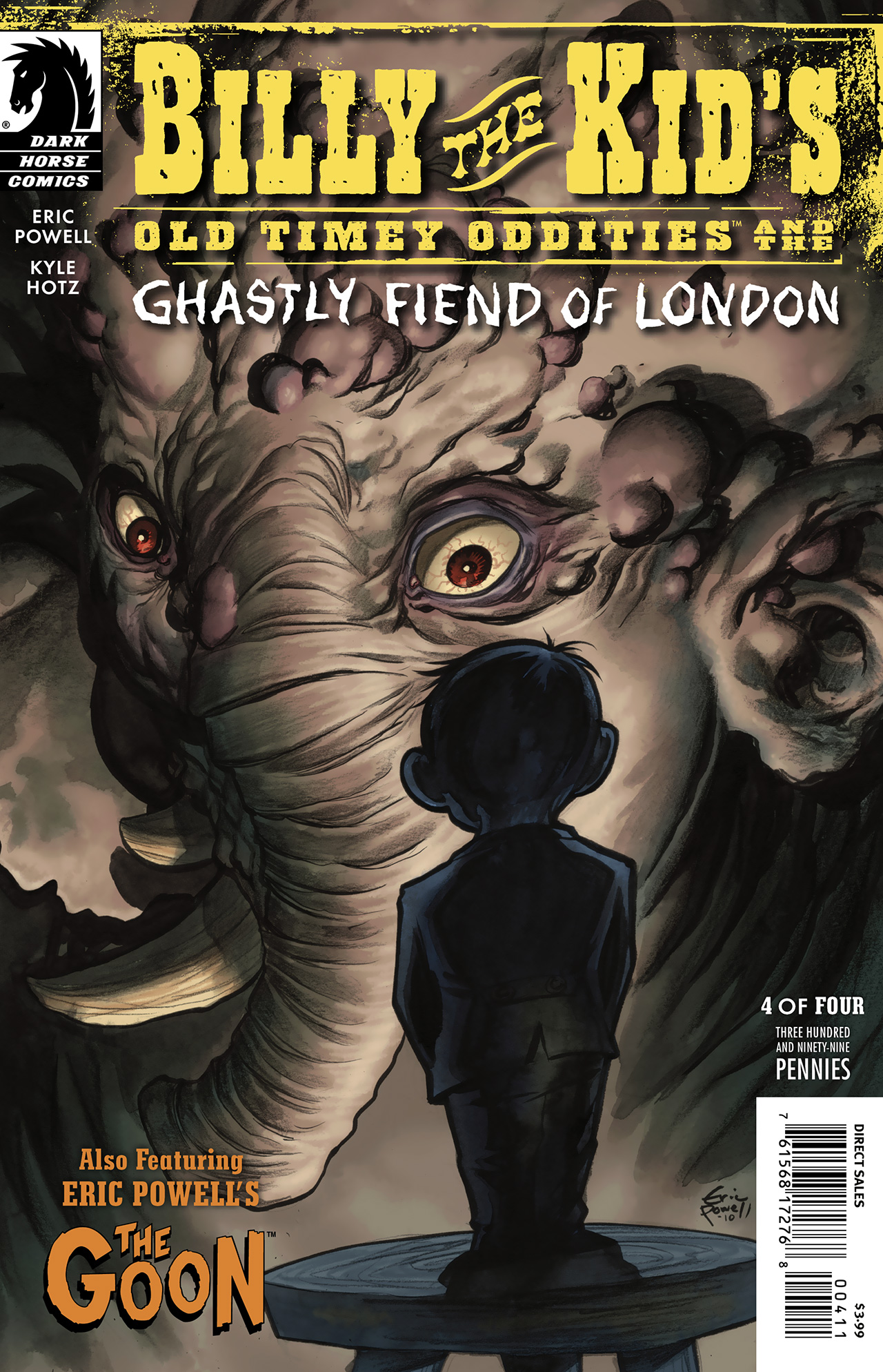 Read online Billy the Kid's Old Timey Oddities and the Ghastly Fiend of London comic -  Issue #4 - 1