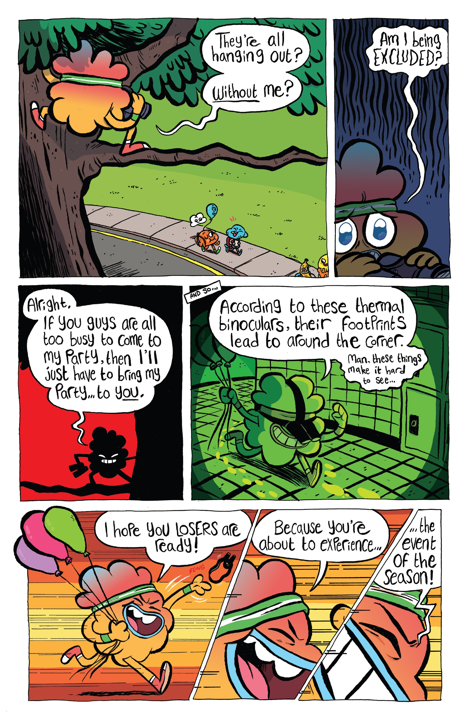 Read online The Amazing World of Gumball: Spring Break Smash comic -  Issue # Full - 25