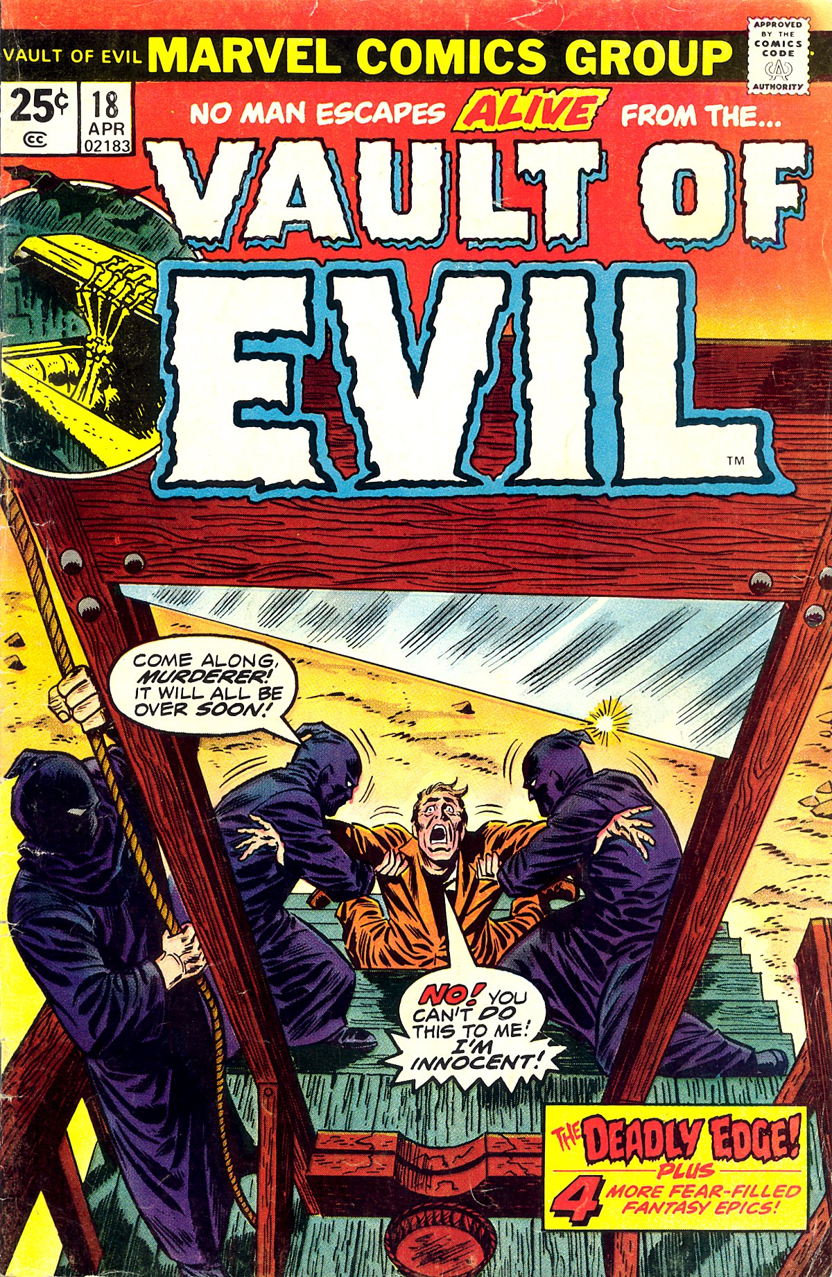 Read online Vault of Evil comic -  Issue #18 - 1