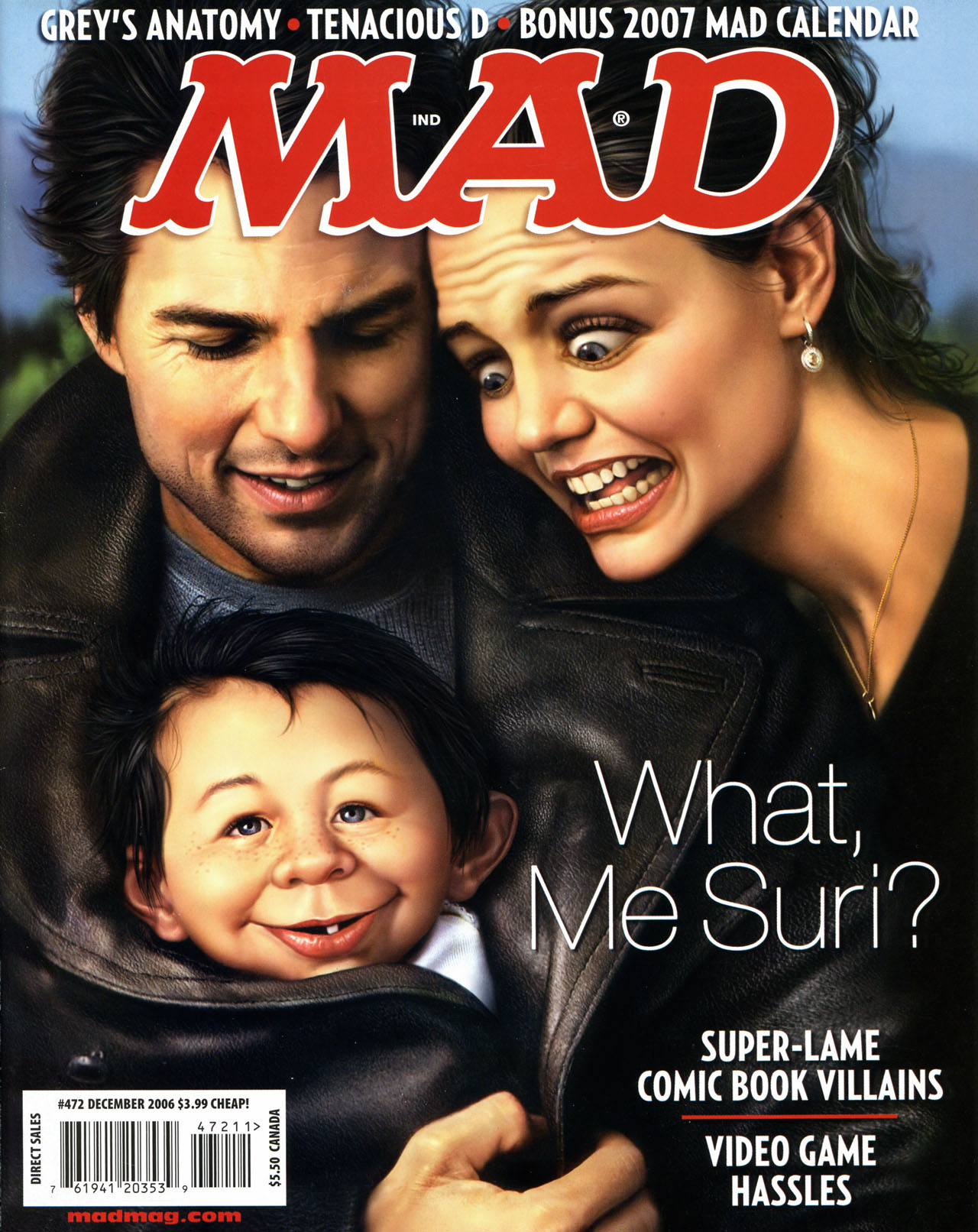 Read online MAD comic -  Issue #472 - 1