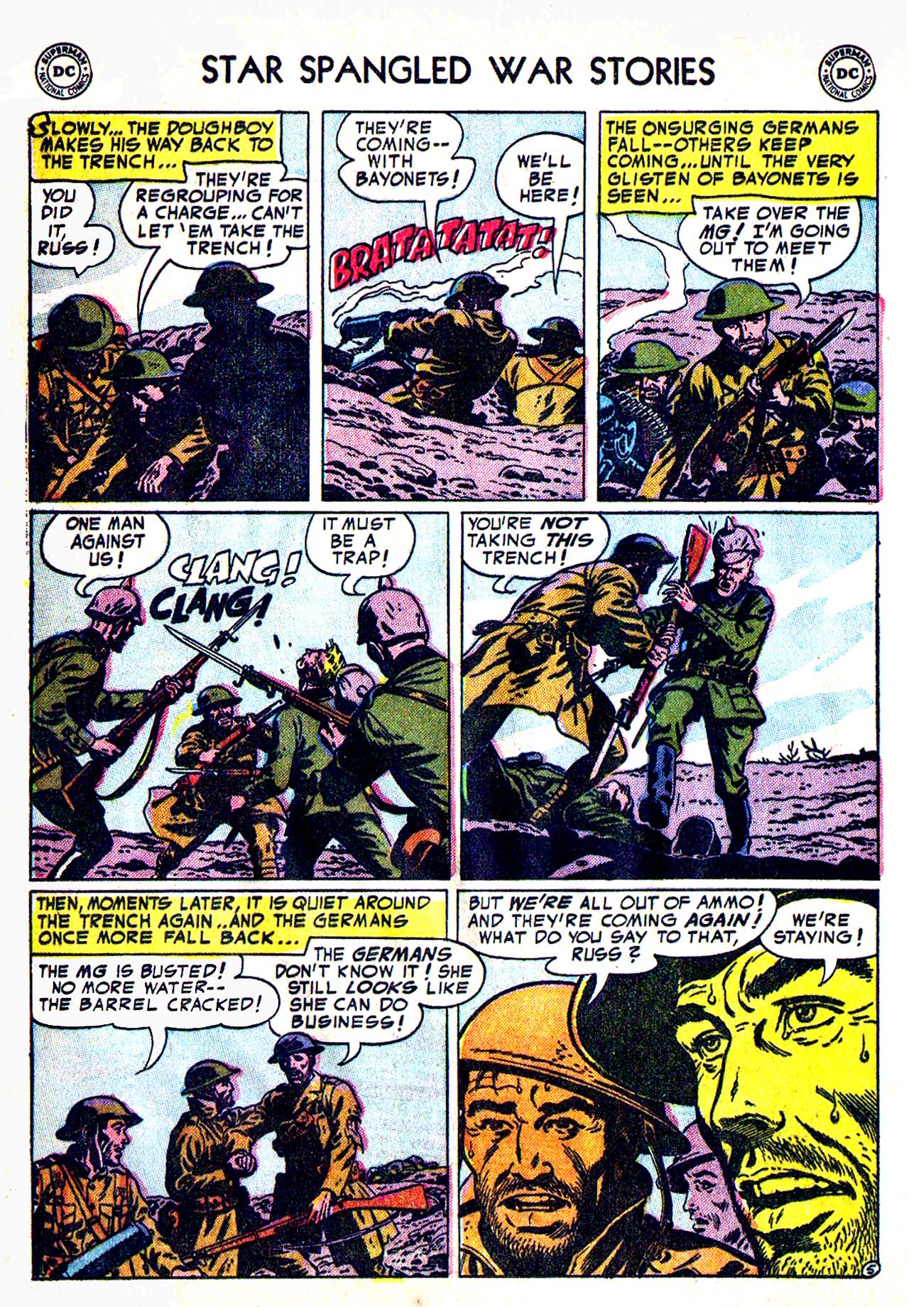 Read online Star Spangled War Stories (1952) comic -  Issue #22 - 16