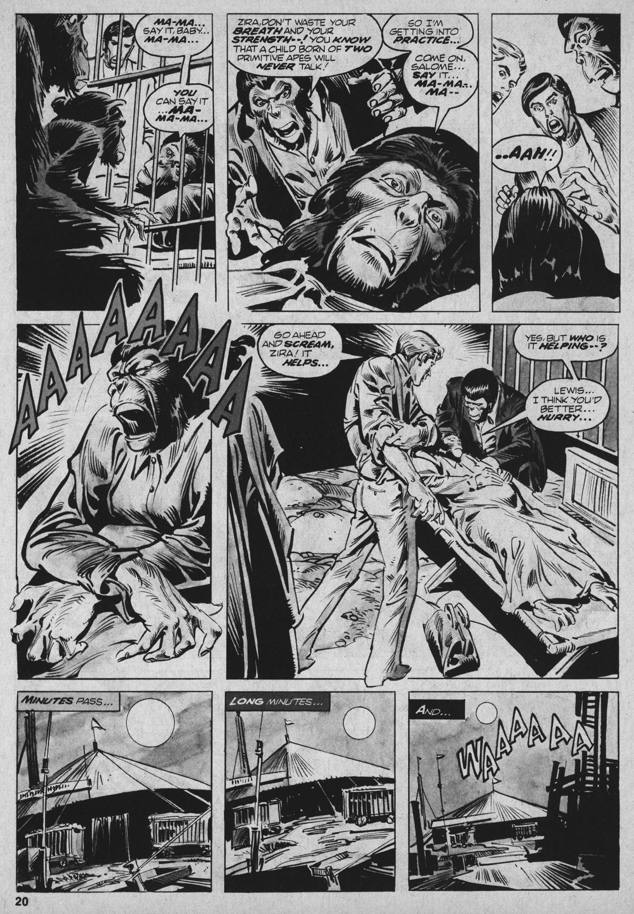 Read online Planet of the Apes comic -  Issue #16 - 20