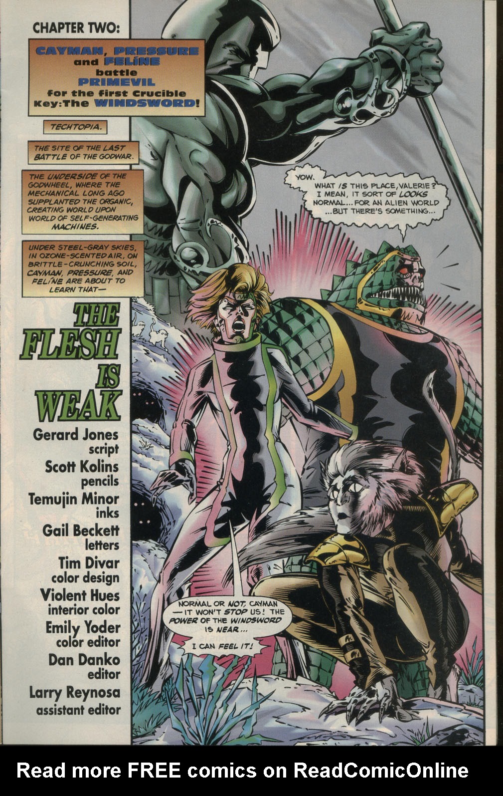 Read online Godwheel comic -  Issue # (1995) _TPB - 74
