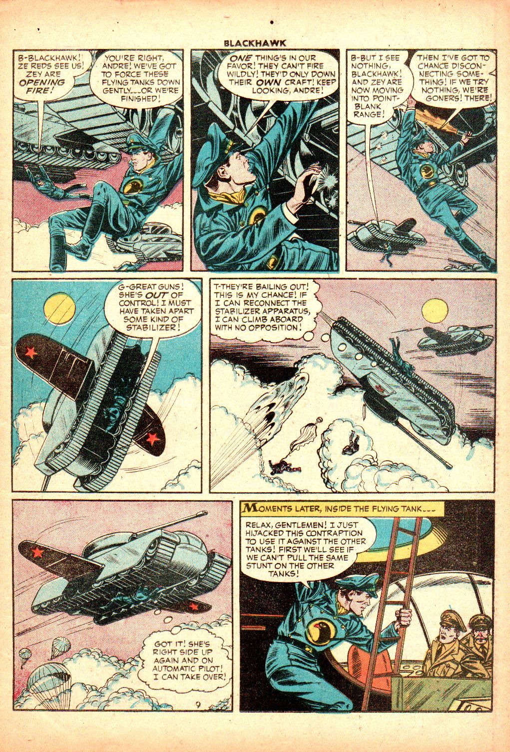 Read online Blackhawk (1957) comic -  Issue #106 - 11