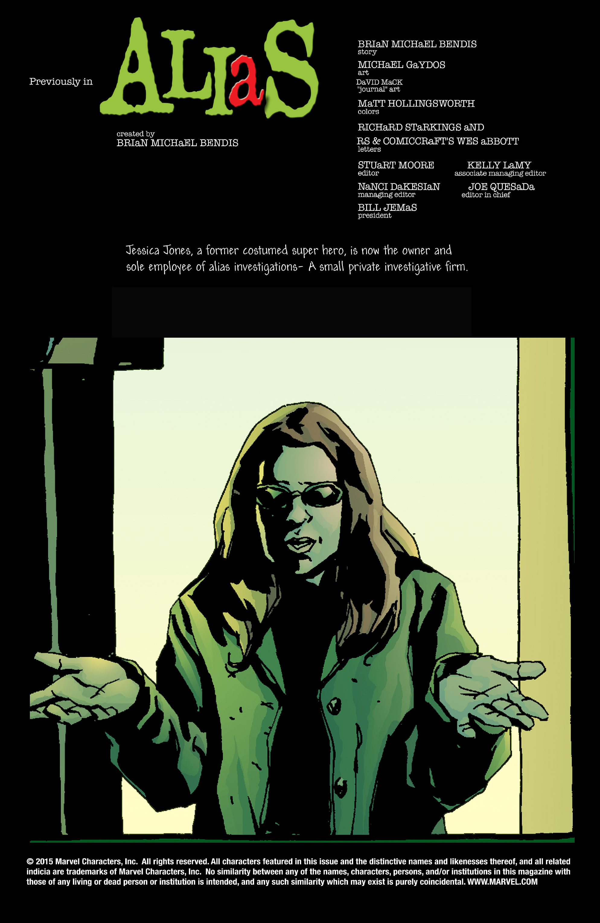 Read online Alias comic -  Issue #13 - 2