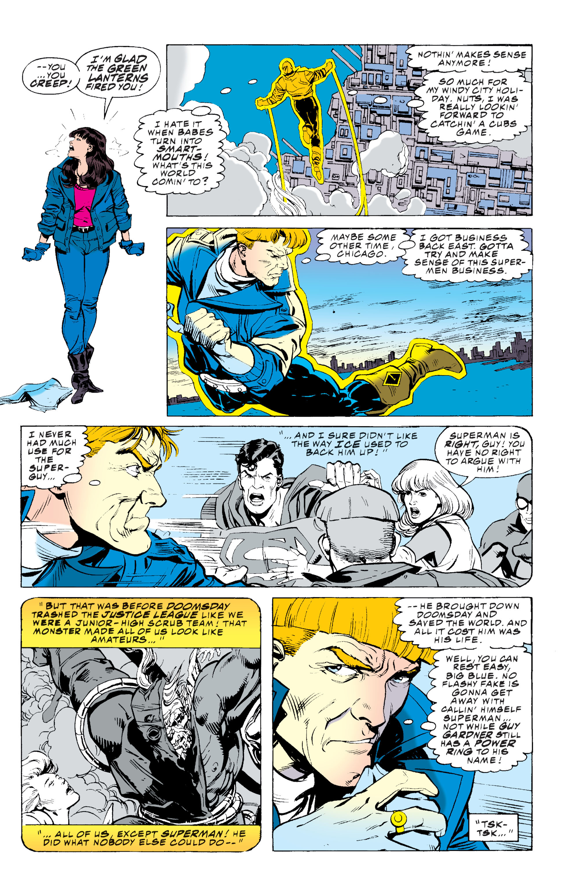 Read online Superman: The Death and Return of Superman Omnibus comic -  Issue # TPB (Part 8) - 18