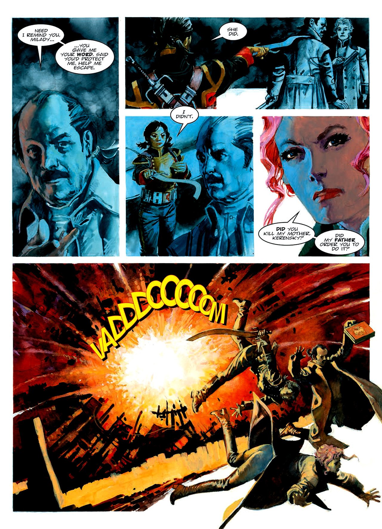 Read online Nikolai Dante comic -  Issue # TPB 8 - 202