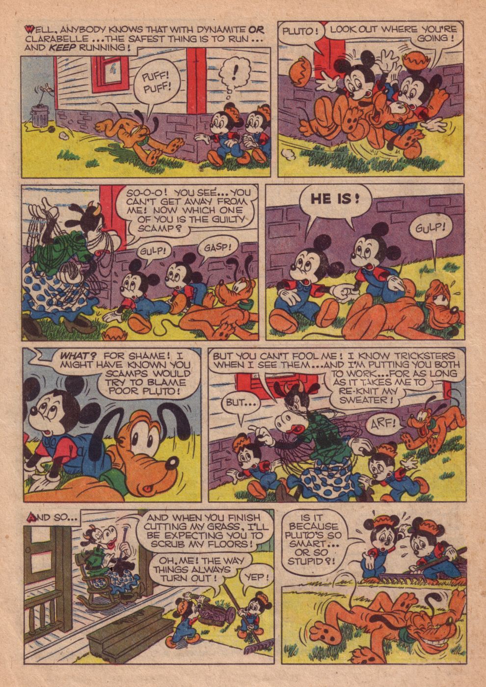 Read online Walt Disney's Comics and Stories comic -  Issue #188 - 22