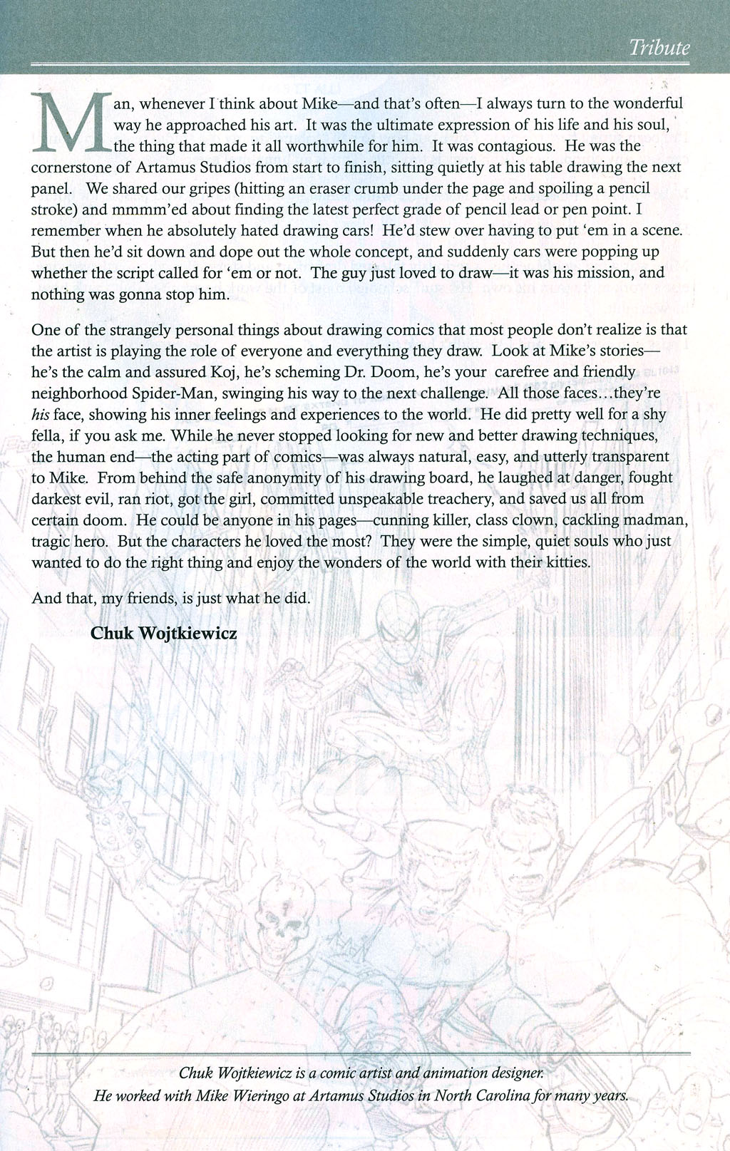 Read online Hero Initiative: Mike Wieringo Book: What if THIS Was the Fantastic Four? comic -  Issue # Full - 34
