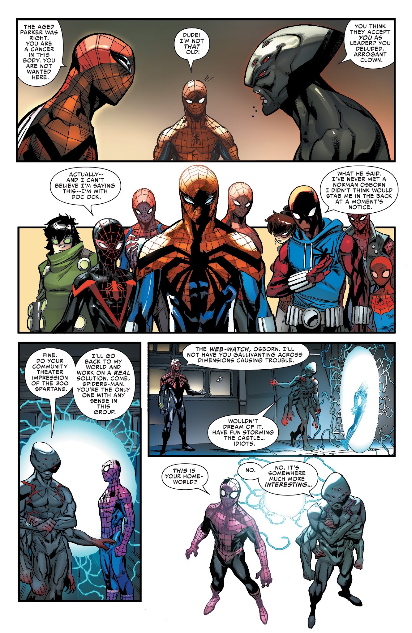 Read online Spider-Geddon comic -  Issue #4 - 10