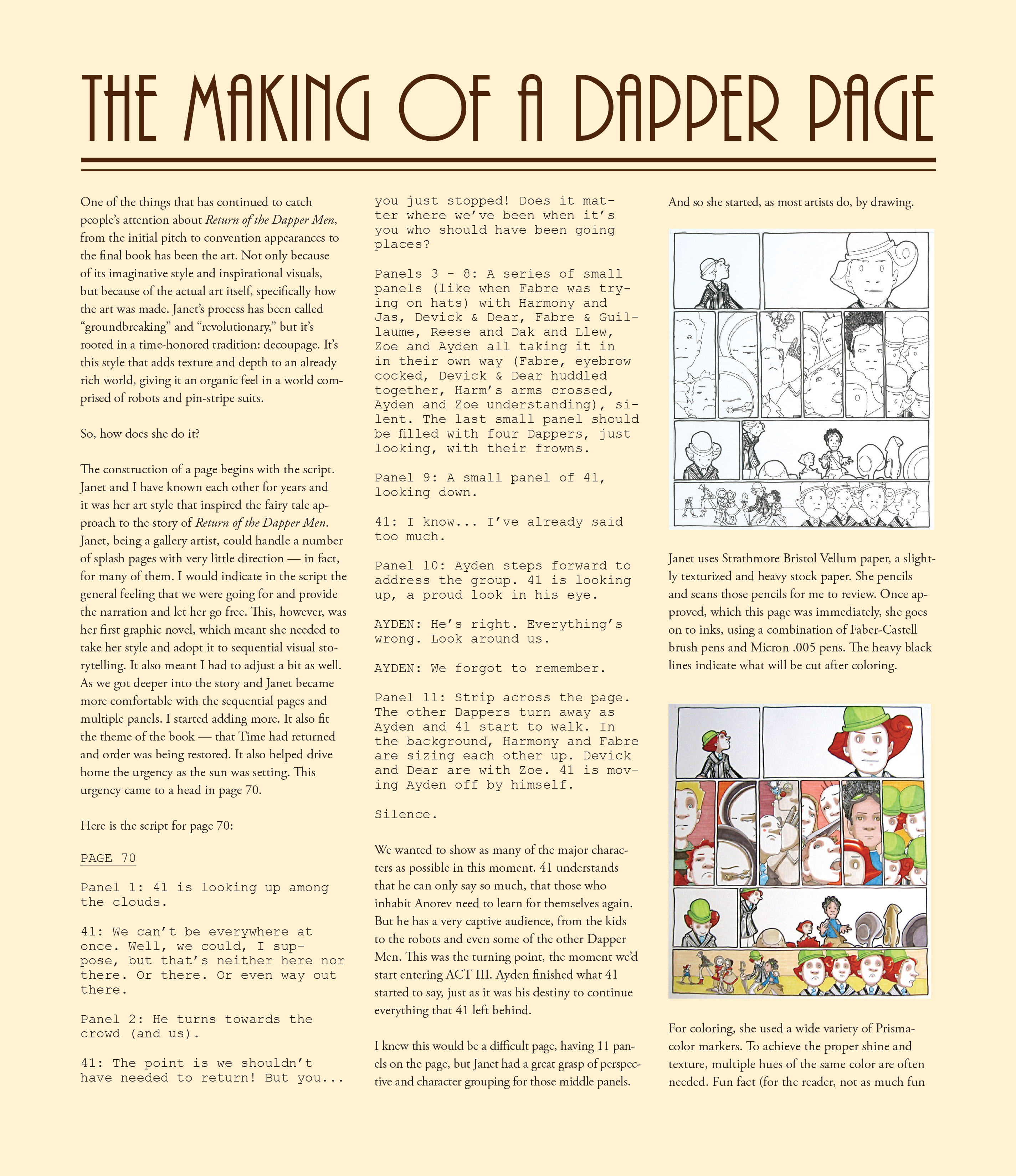 Read online Return of the Dapper Men comic -  Issue # TPB - 134