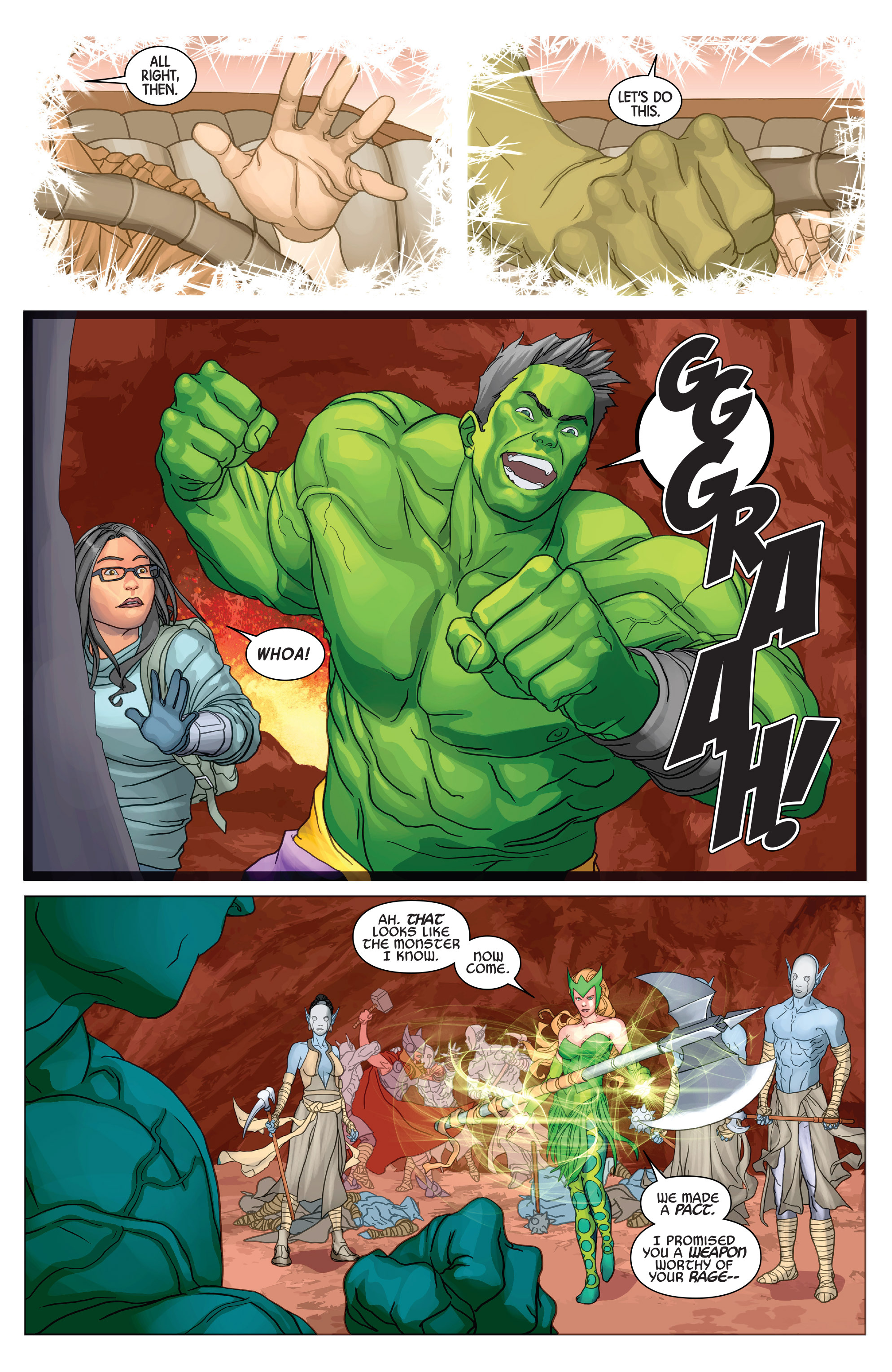 Read online Totally Awesome Hulk comic -  Issue #6 - 15