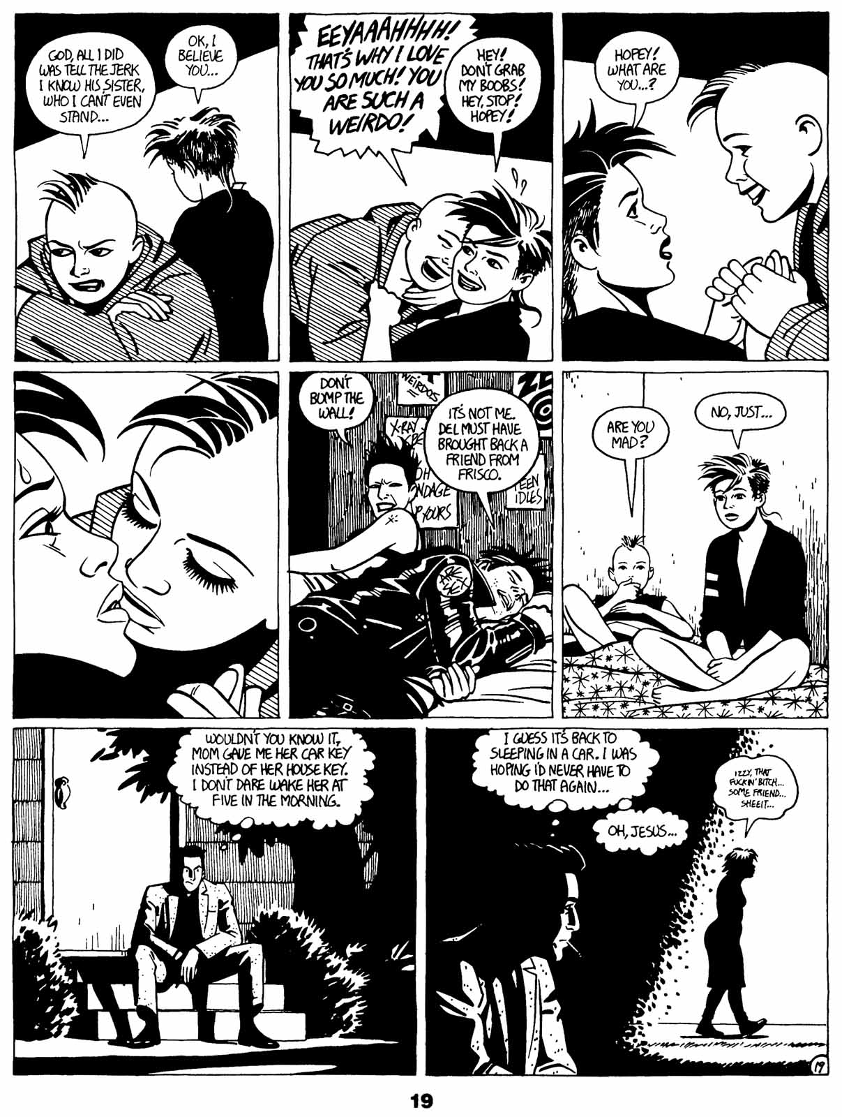 Read online Love and Rockets (1982) comic -  Issue #20 - 22