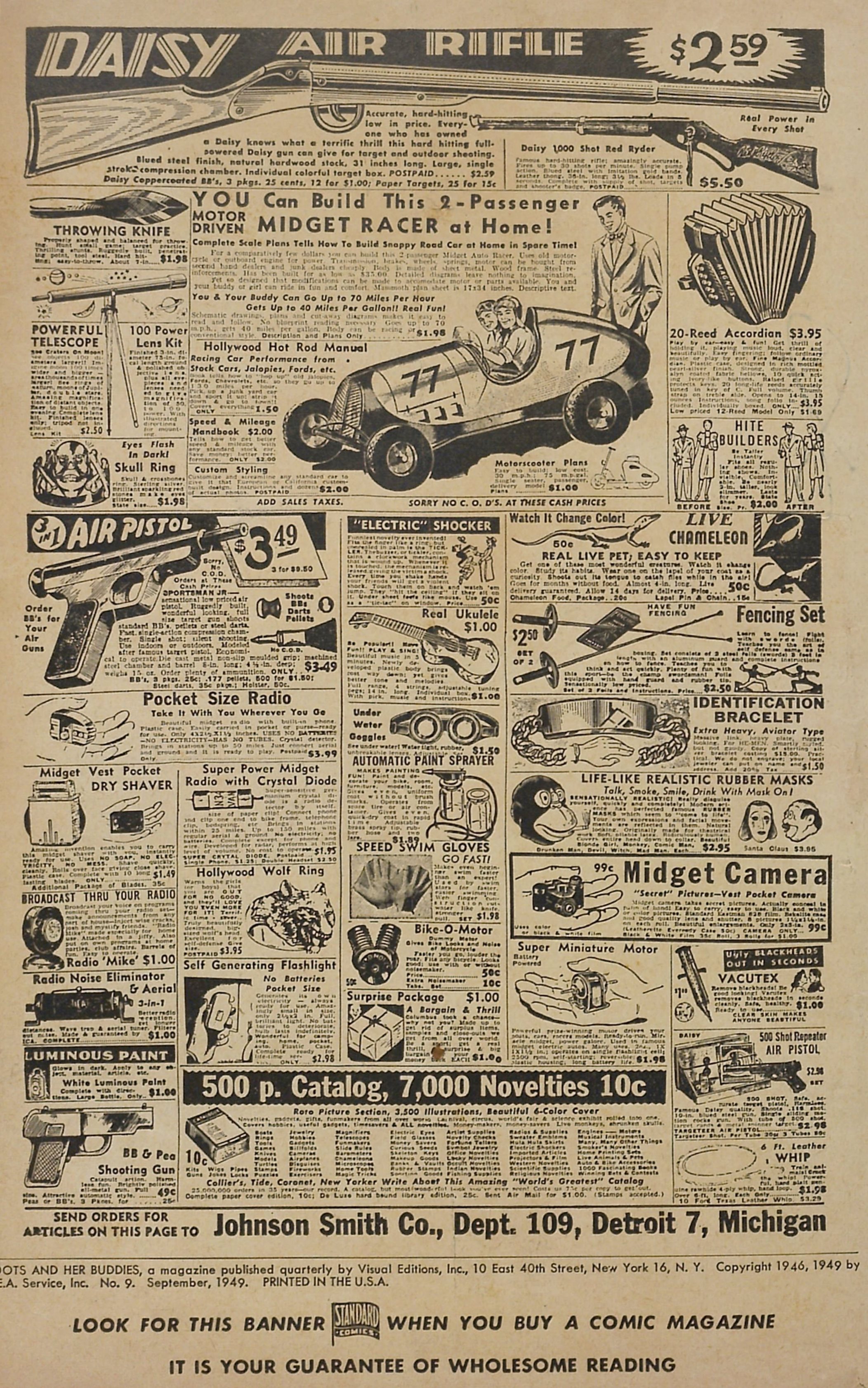 Read online Boots and Her Buddies (1948) comic -  Issue #9 - 2