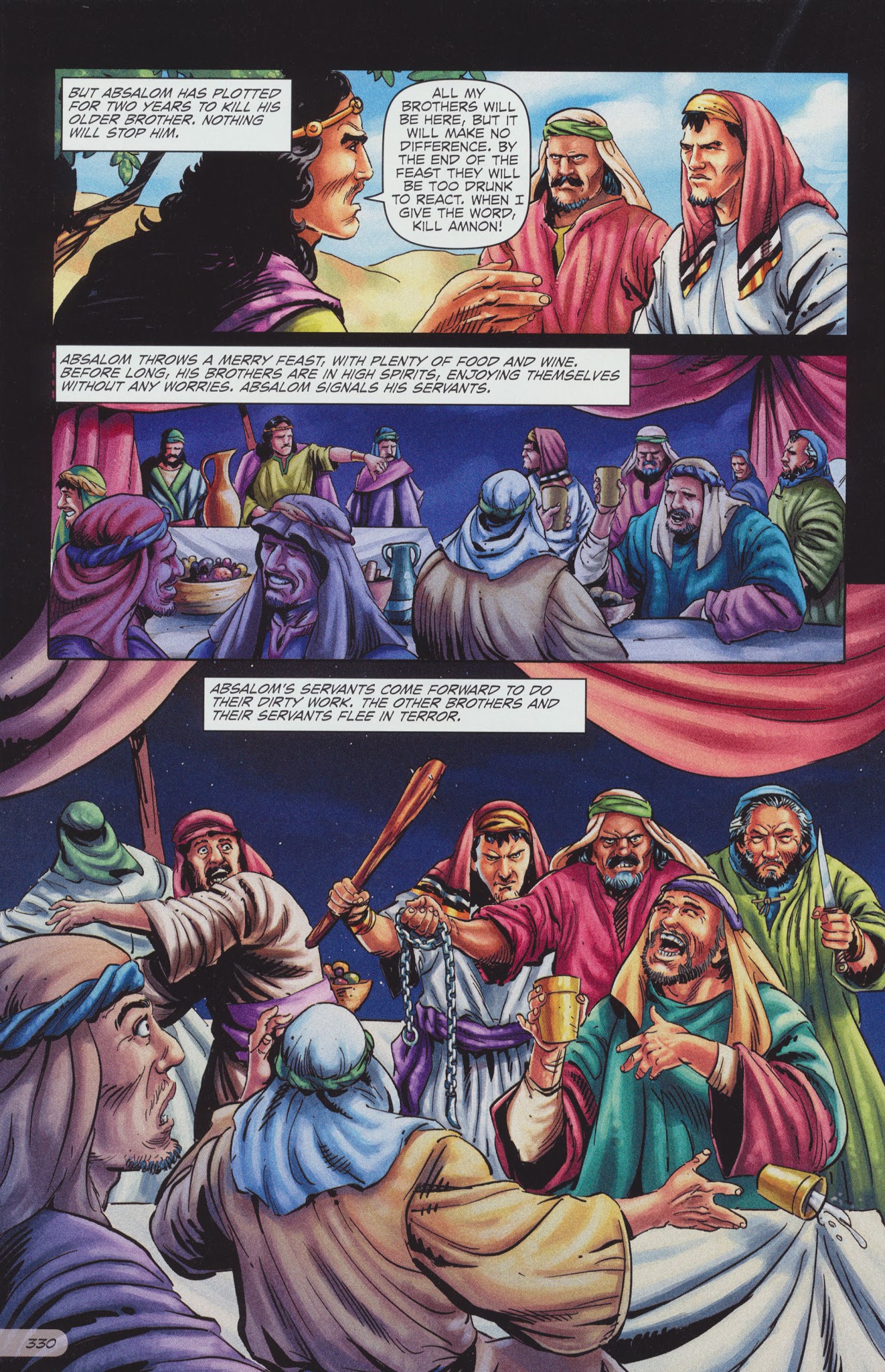 Read online The Action Bible comic -  Issue # TPB 1 - 334