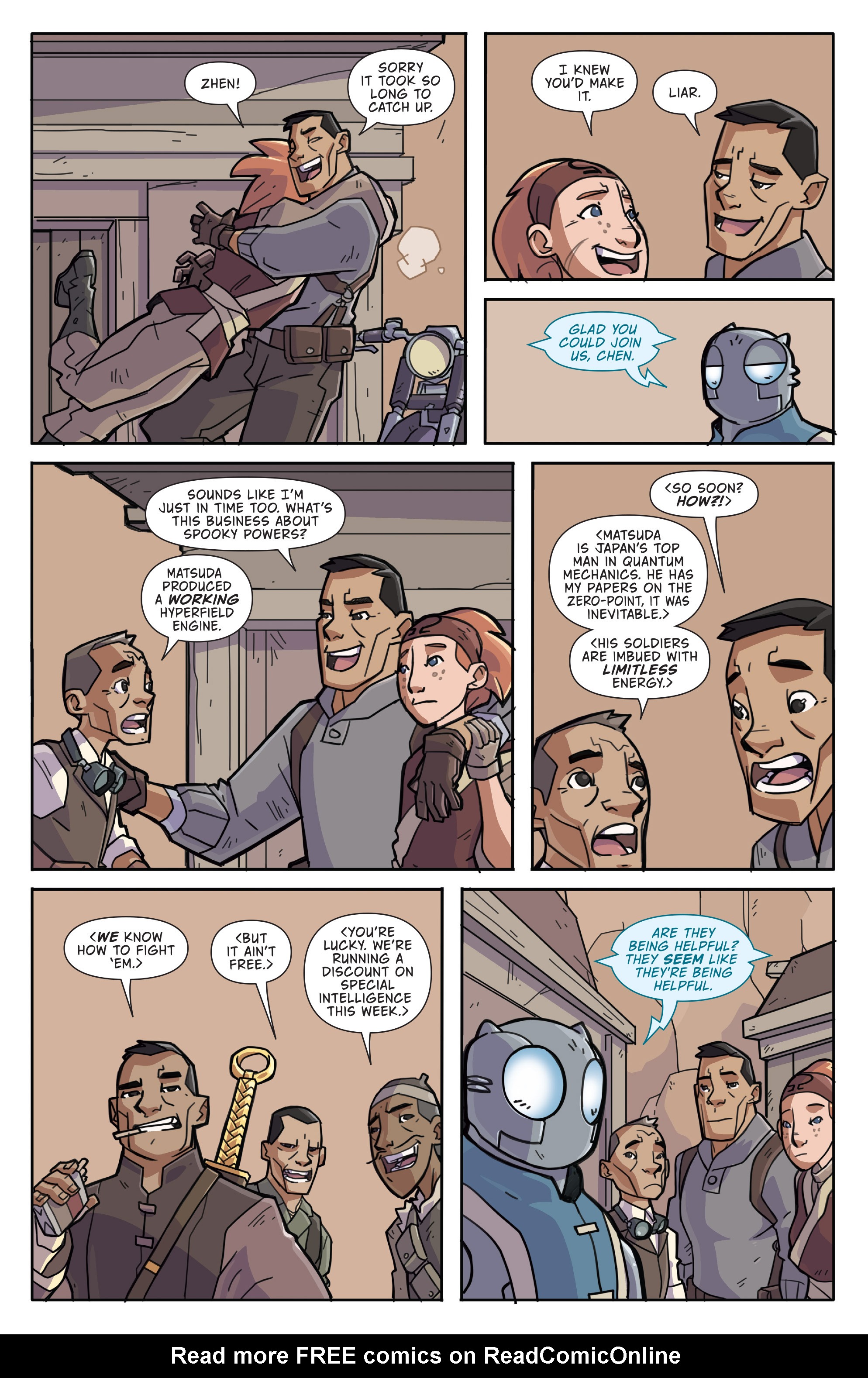 Read online Atomic Robo and the Temple of Od comic -  Issue #3 - 10