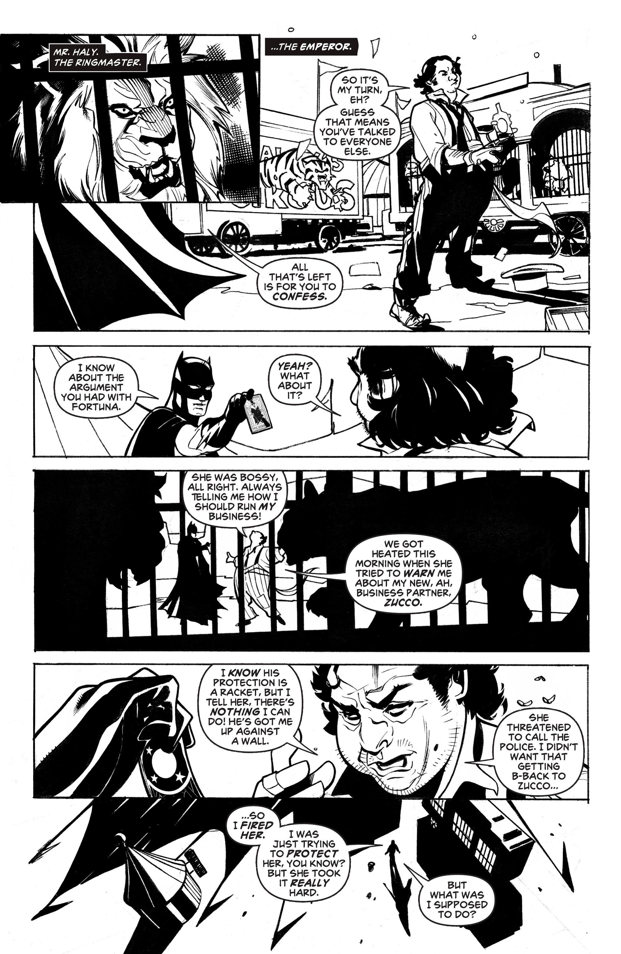Read online Batman Black & White comic -  Issue #4 - 46