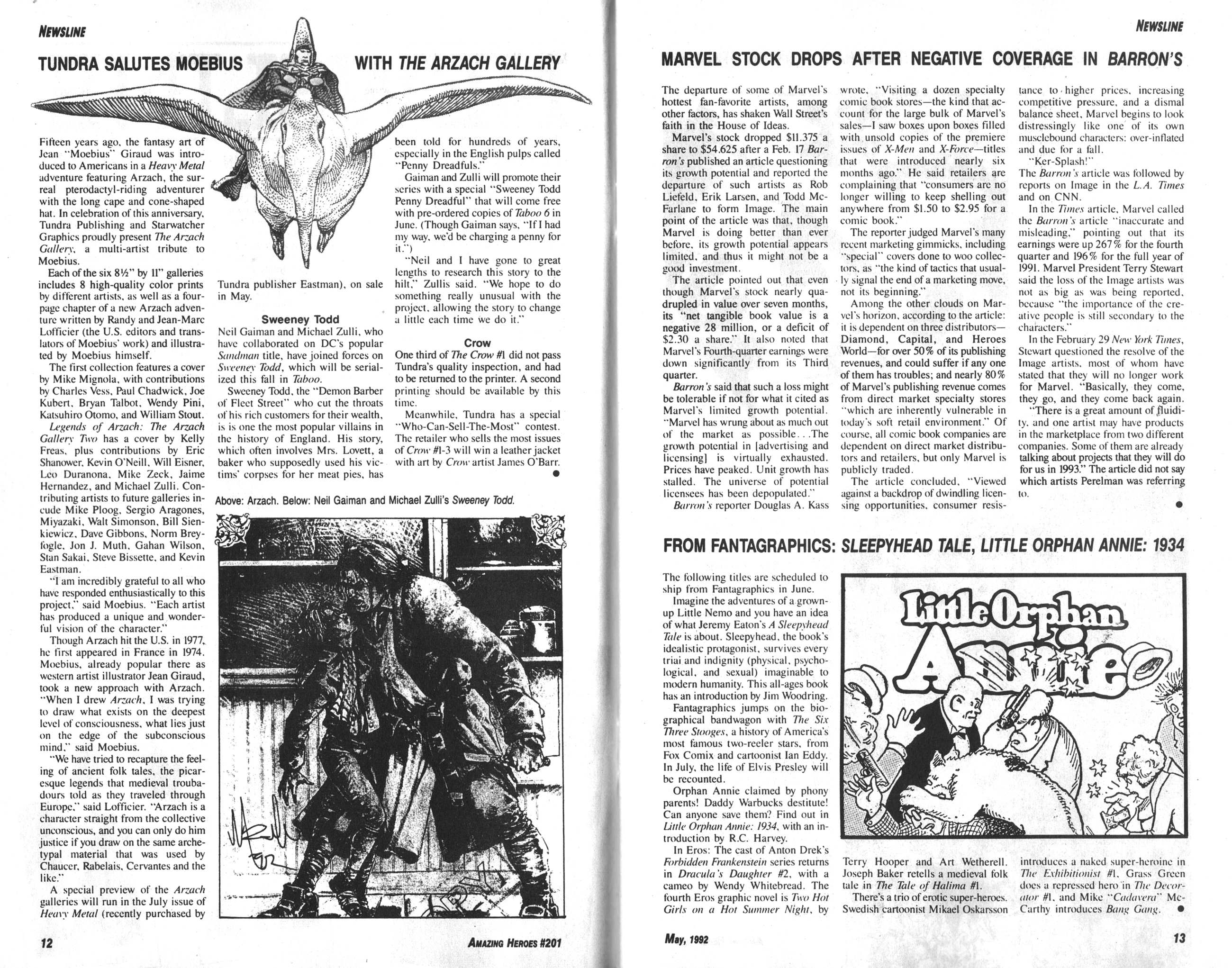 Read online Amazing Heroes comic -  Issue #201 - 7