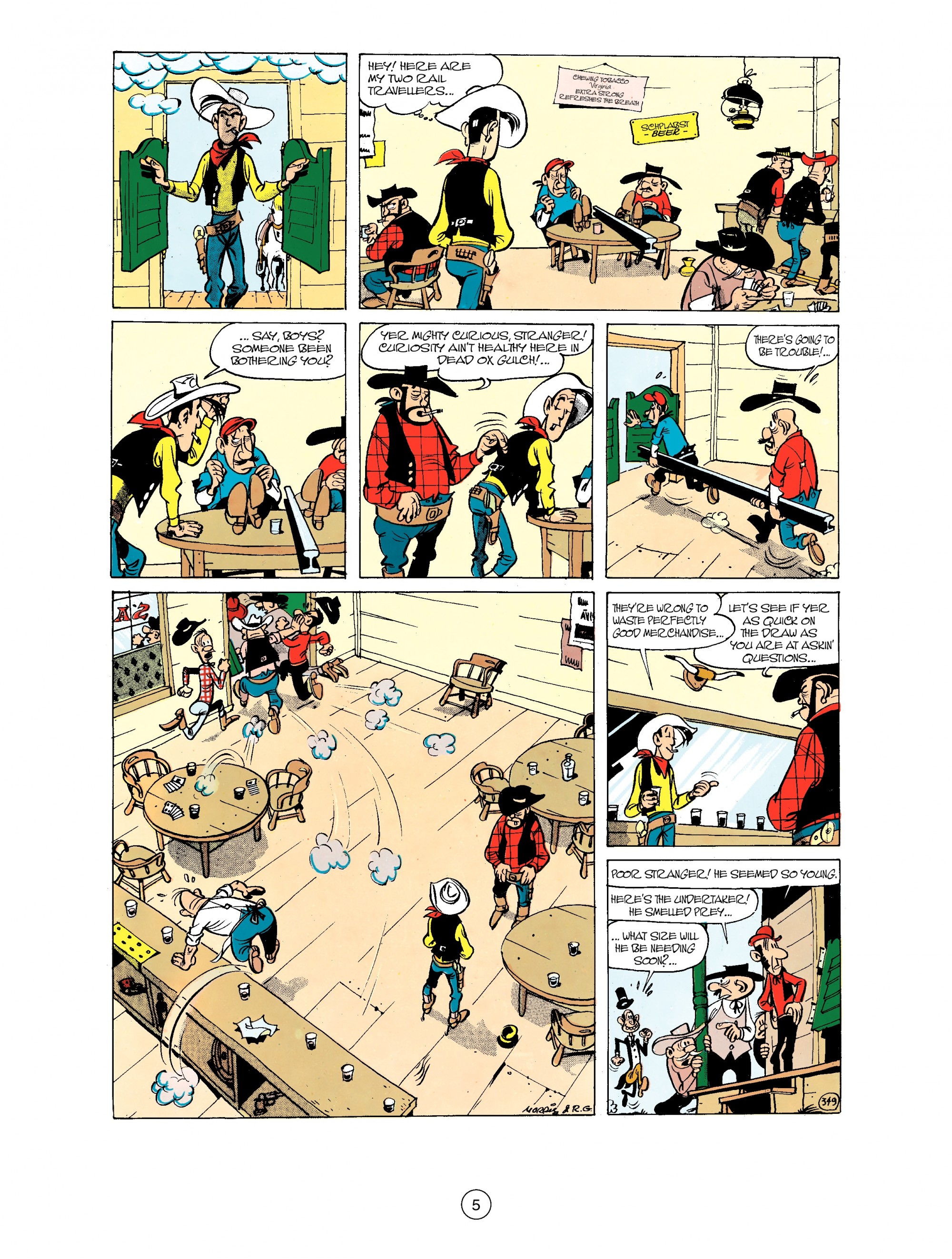 Read online A Lucky Luke Adventure comic -  Issue #32 - 5