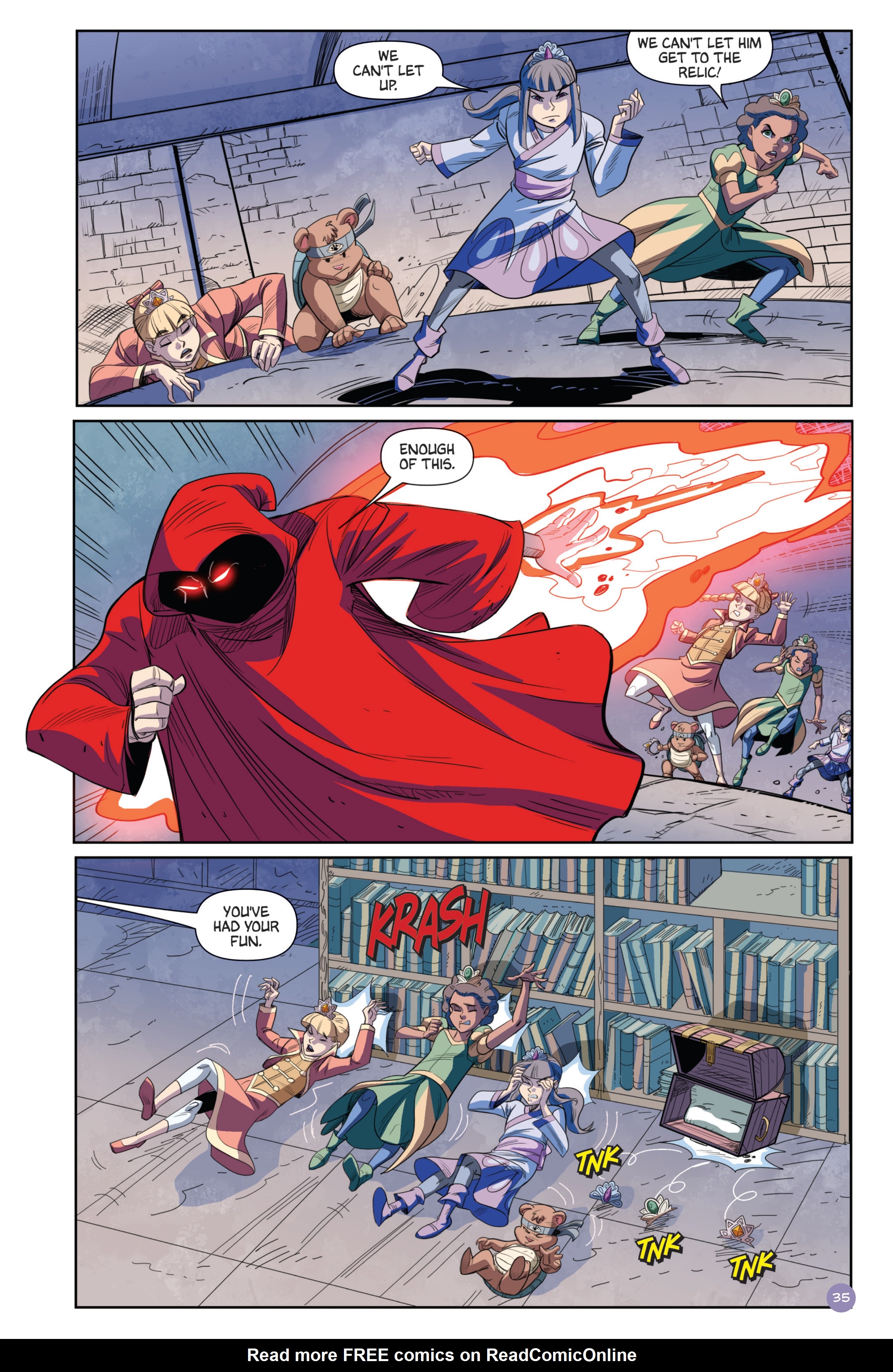Read online Princess Ninjas comic -  Issue # TPB - 36