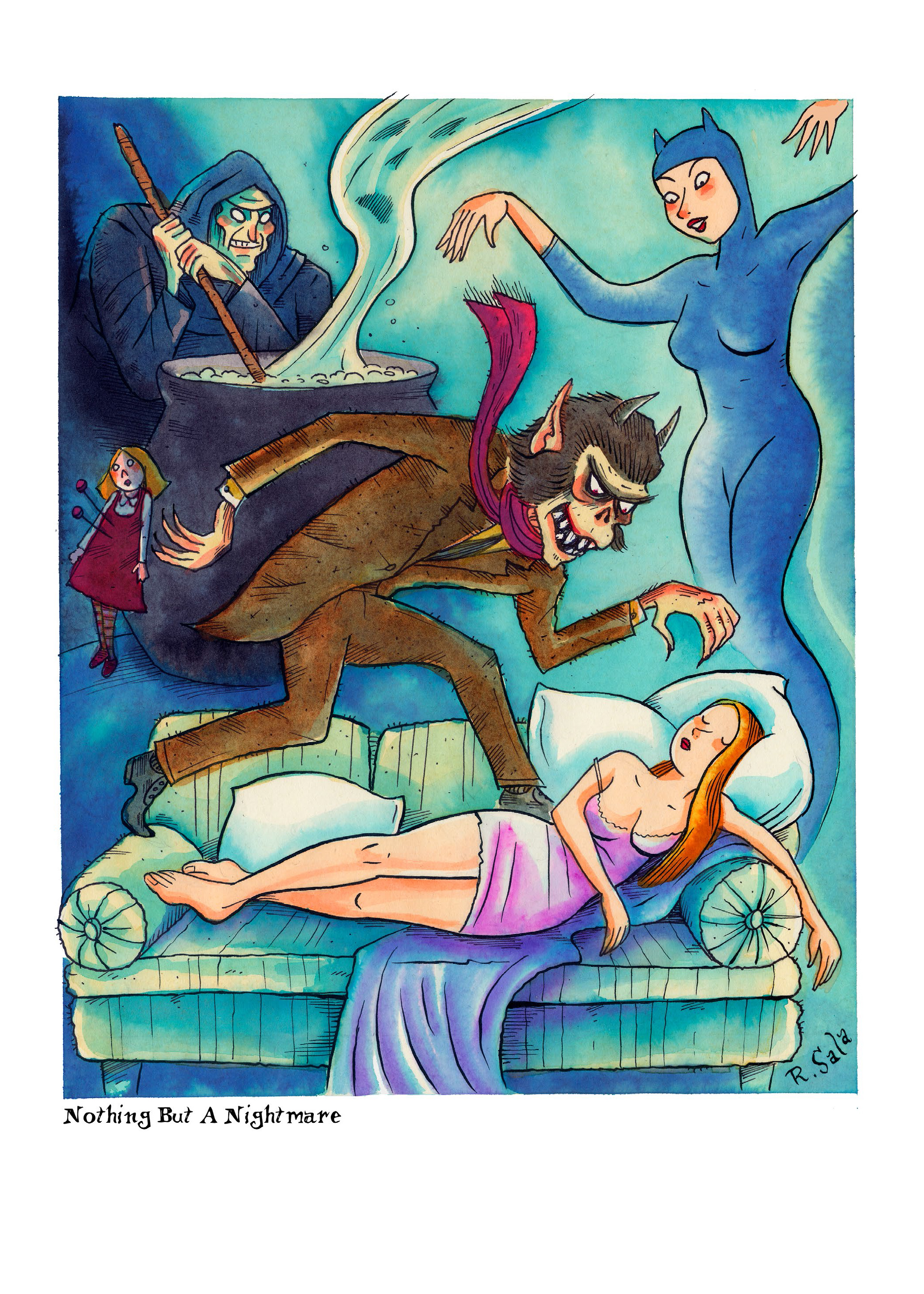 Read online Violenzia and Other Deadly Amusements comic -  Issue # TPB - 97