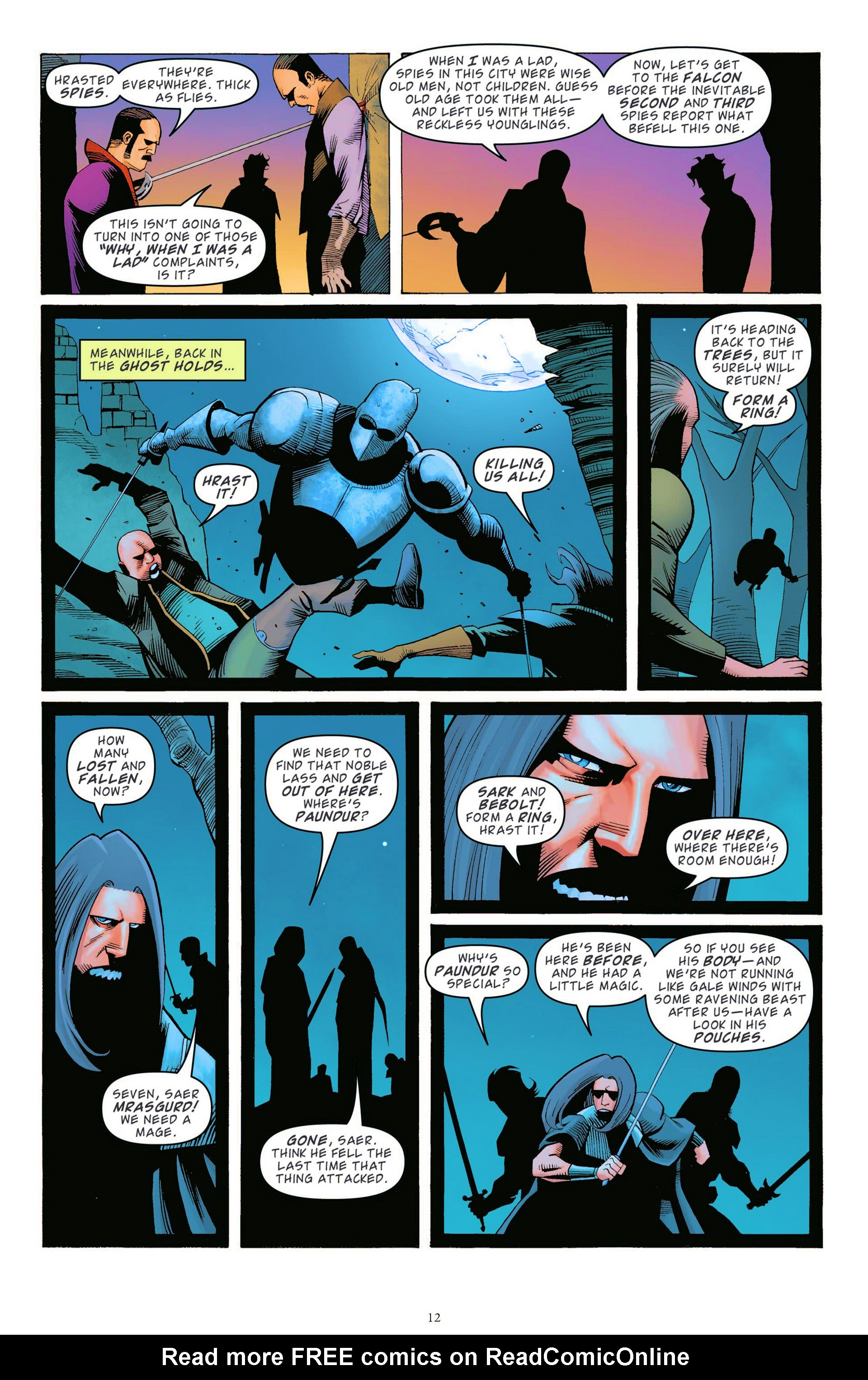 Read online Dungeons & Dragons: Forgotten Realms comic -  Issue #5 - 15