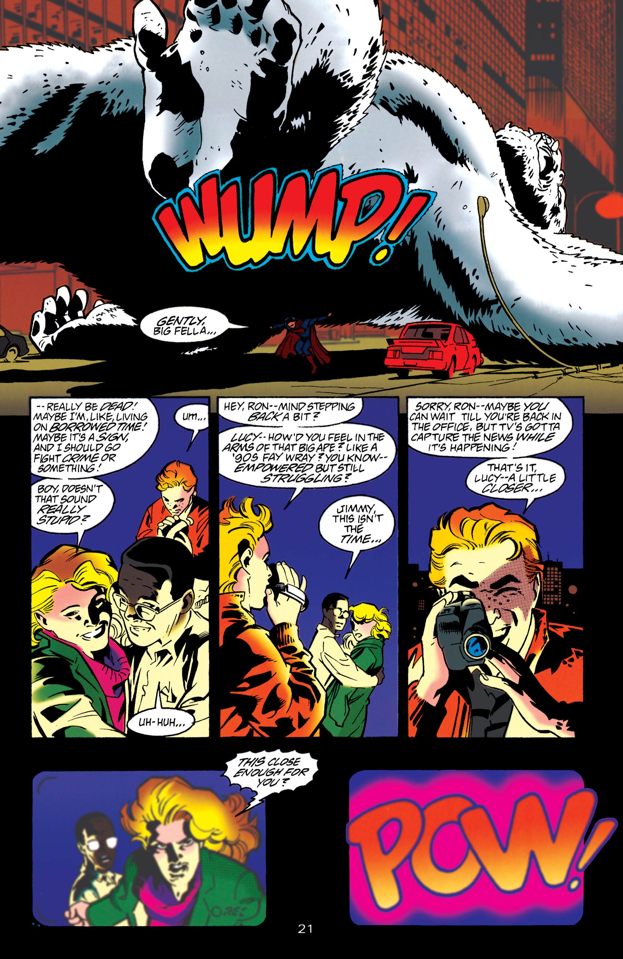 Read online Adventures of Superman (1987) comic -  Issue #537 - 21