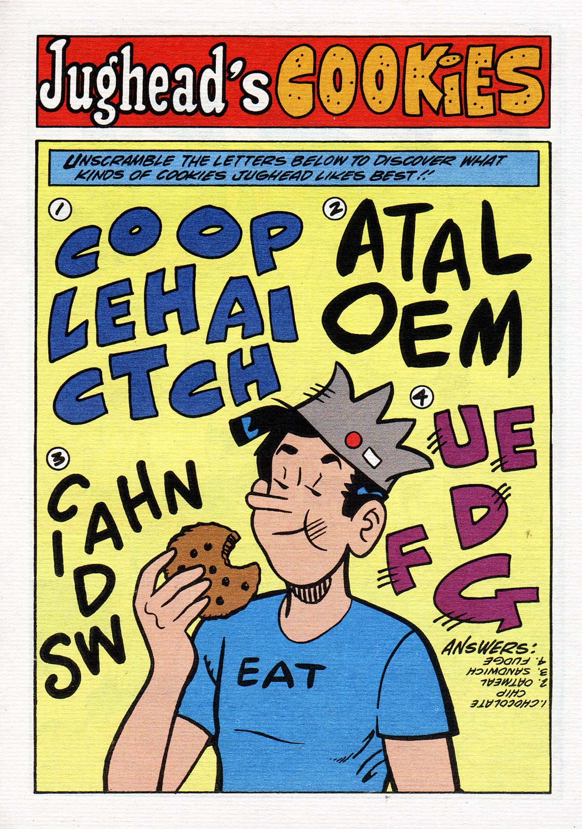 Read online Jughead's Double Digest Magazine comic -  Issue #105 - 108